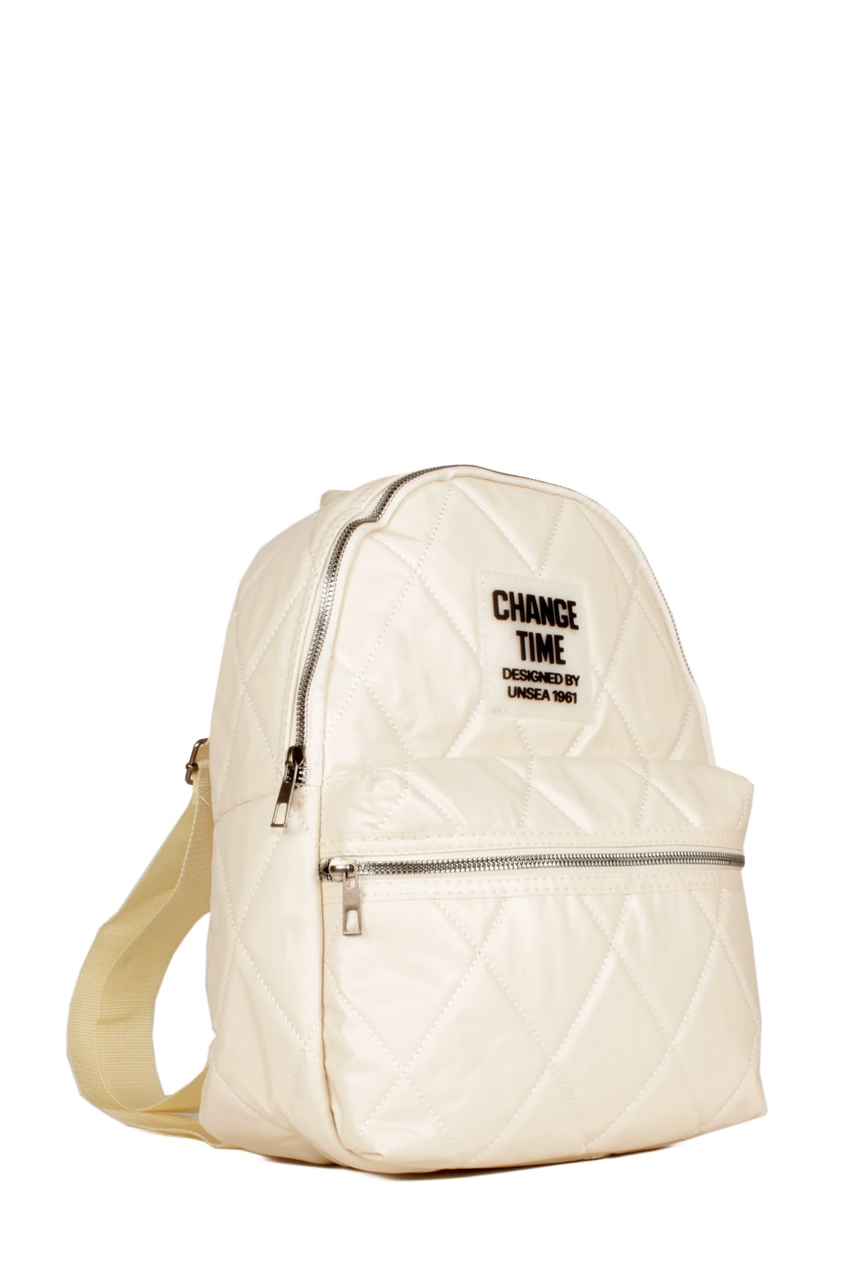 LWE10544-STalhaLuwwe Bag'sKadın Saten Kapitone Şişme Model Çift Bölmeli Okul ve Günlük Sırt Çantası (10544)