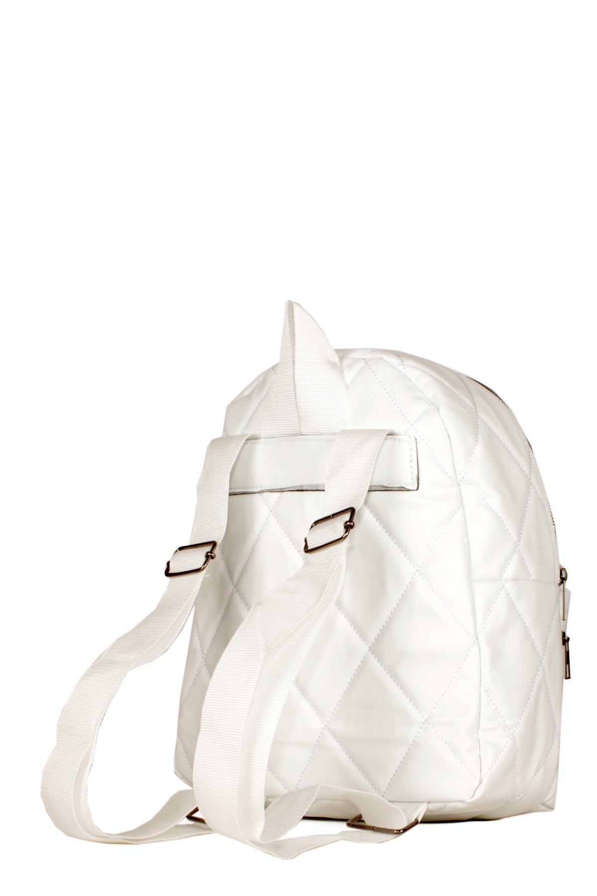 LWE10544-STalhaLuwwe Bag'sKadın Saten Kapitone Şişme Model Çift Bölmeli Okul ve Günlük Sırt Çantası (10544)