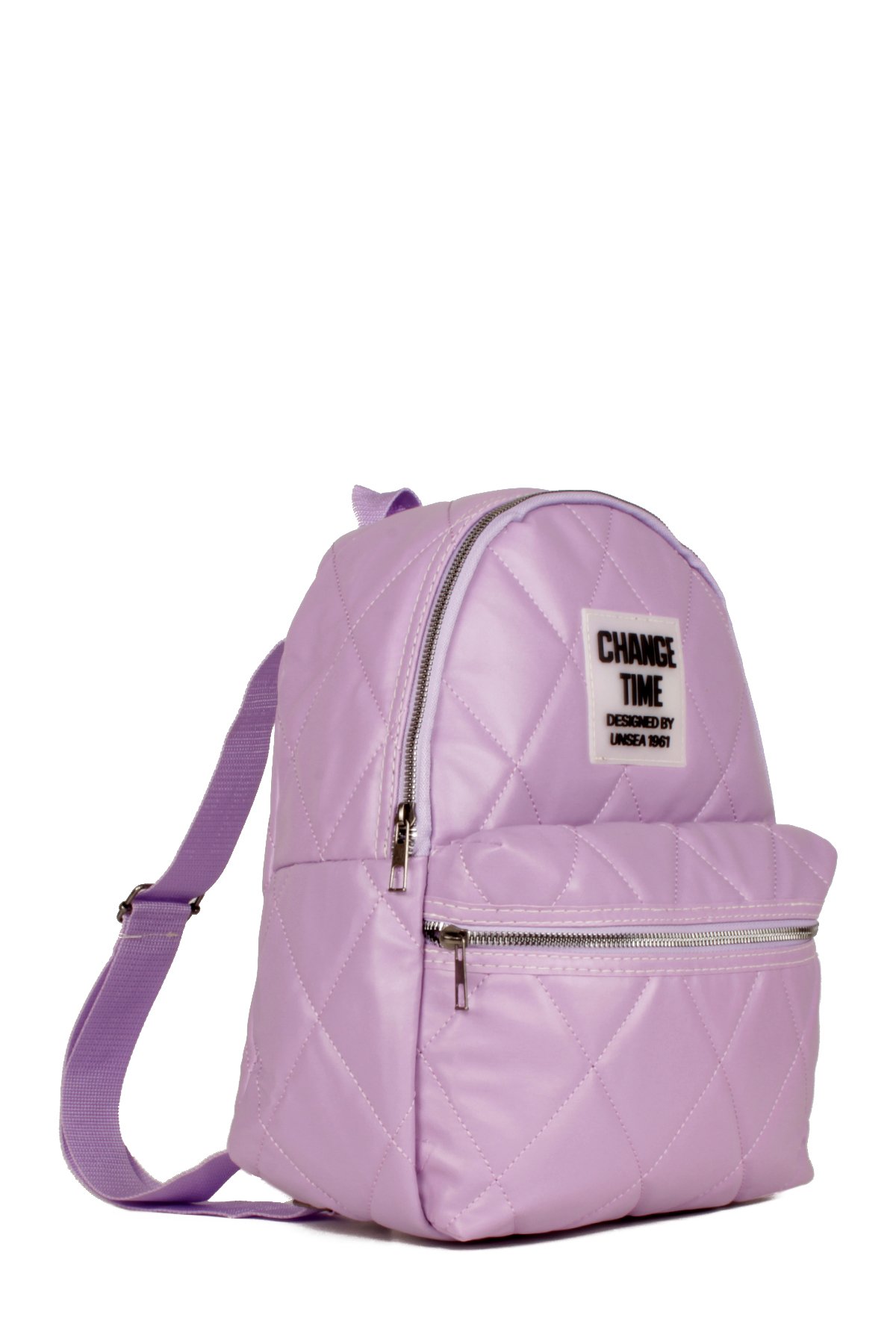 LWE10544-STalhaLuwwe Bag'sKadın Saten Kapitone Şişme Model Çift Bölmeli Okul ve Günlük Sırt Çantası (10544)