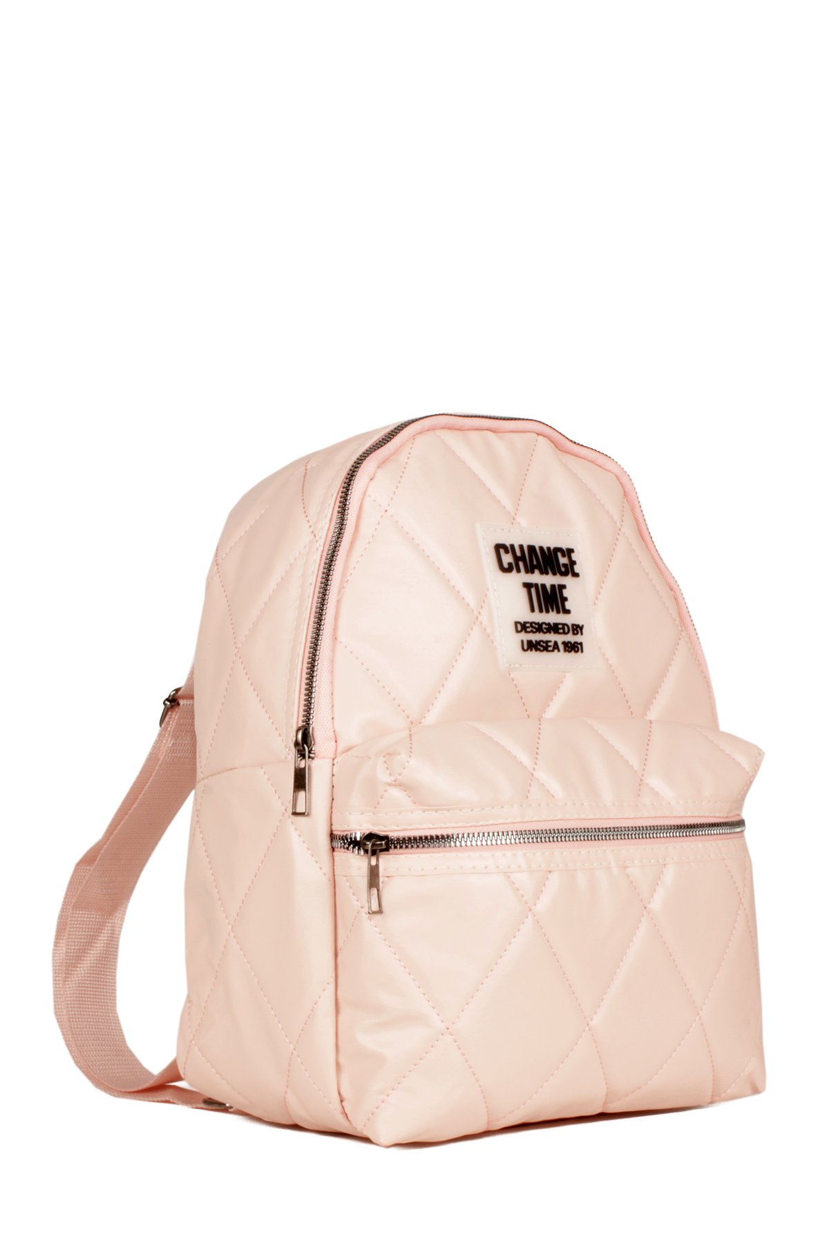 LWE10544-STalhaLuwwe Bag'sKadın Saten Kapitone Şişme Model Çift Bölmeli Okul ve Günlük Sırt Çantası (10544)