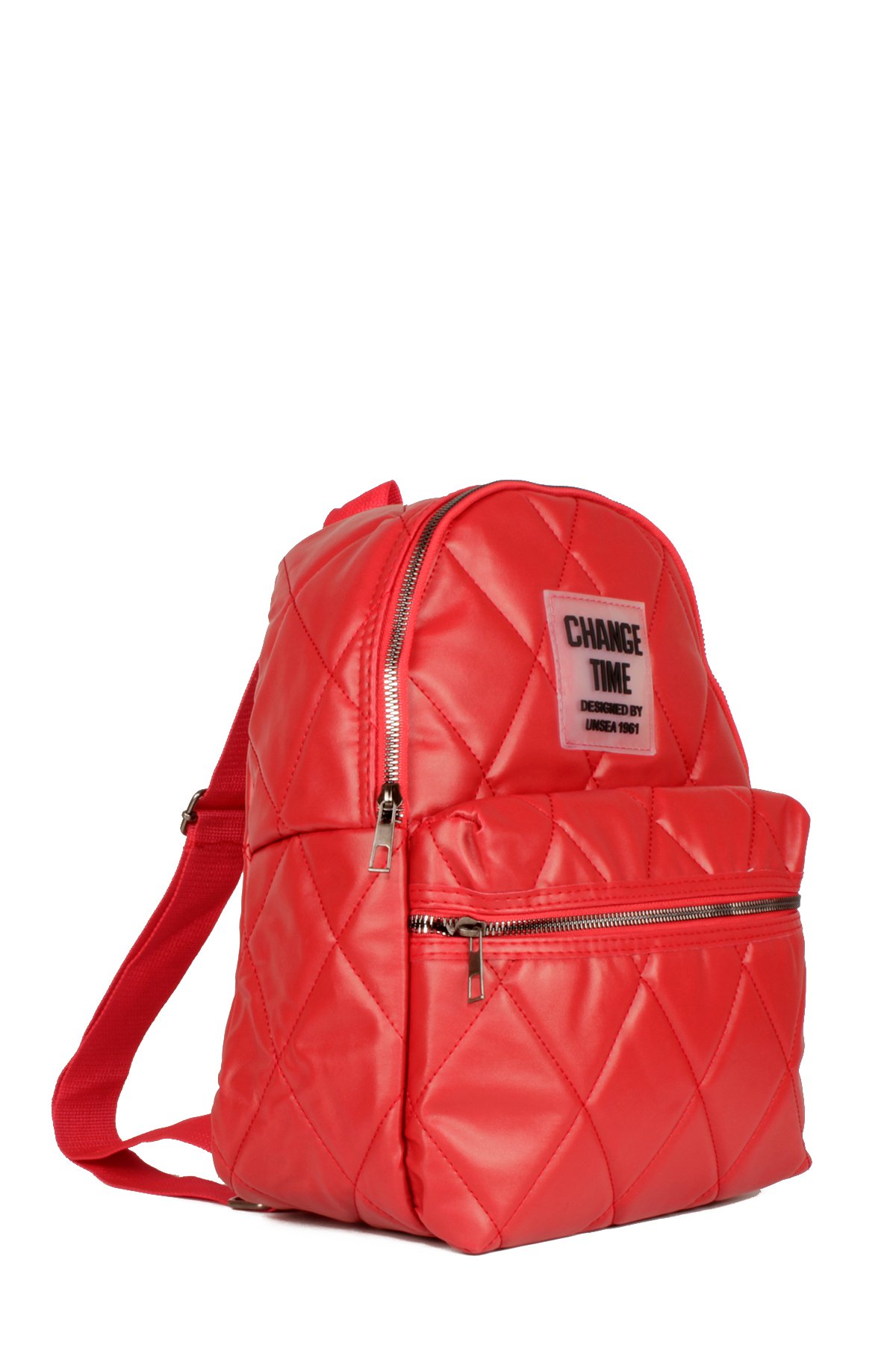 LWE10544-STalhaLuwwe Bag'sKadın Saten Kapitone Şişme Model Çift Bölmeli Okul ve Günlük Sırt Çantası (10544)