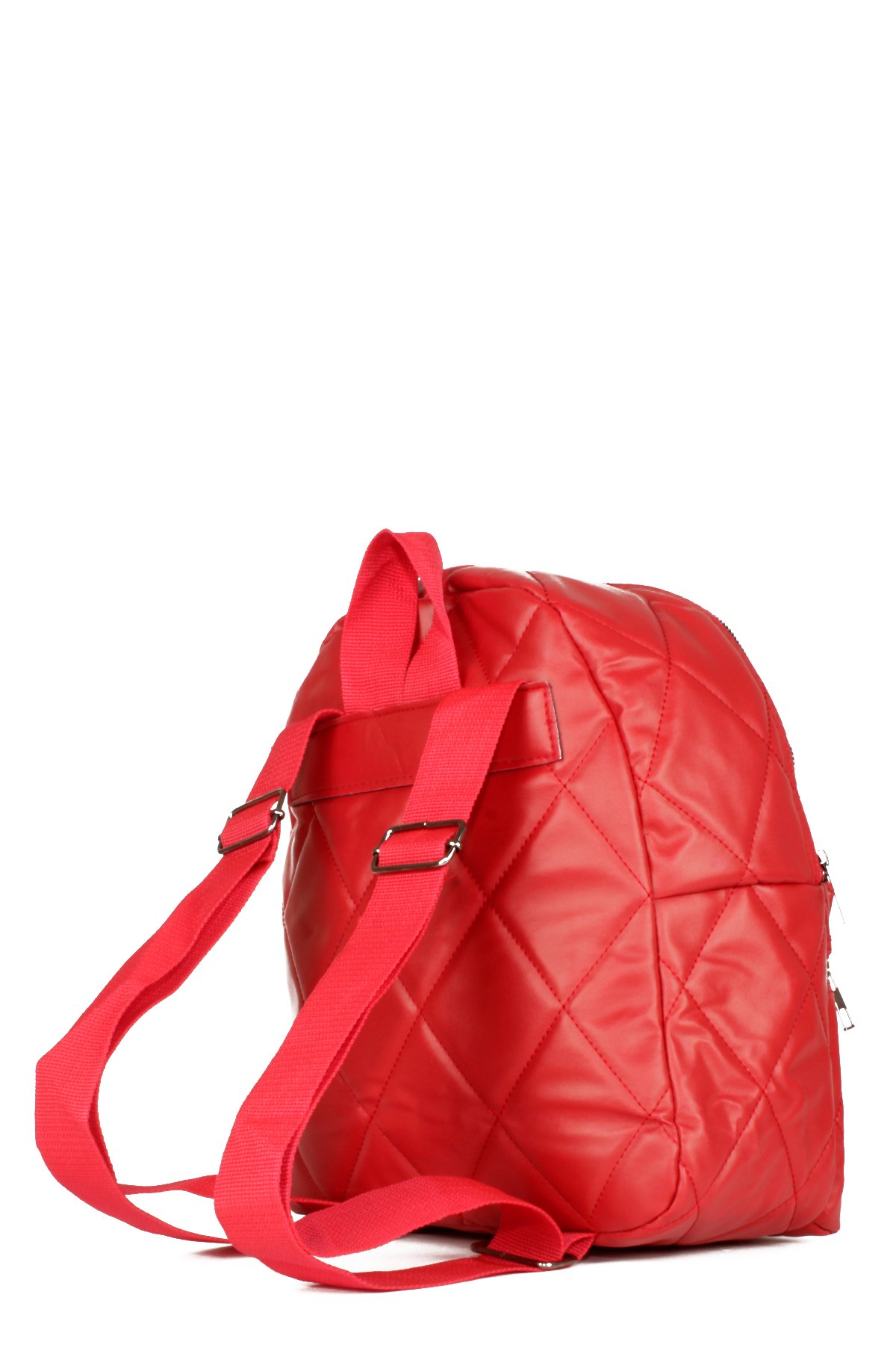 LWE10544-STalhaLuwwe Bag'sKadın Saten Kapitone Şişme Model Çift Bölmeli Okul ve Günlük Sırt Çantası (10544)