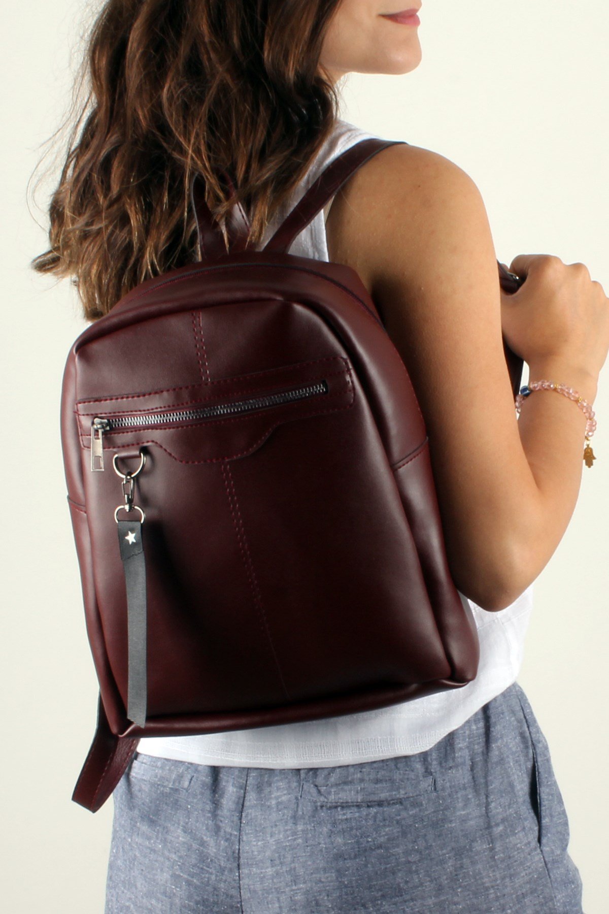 LWE20307-SAdelMadame AdelKadın Sırt Çantası