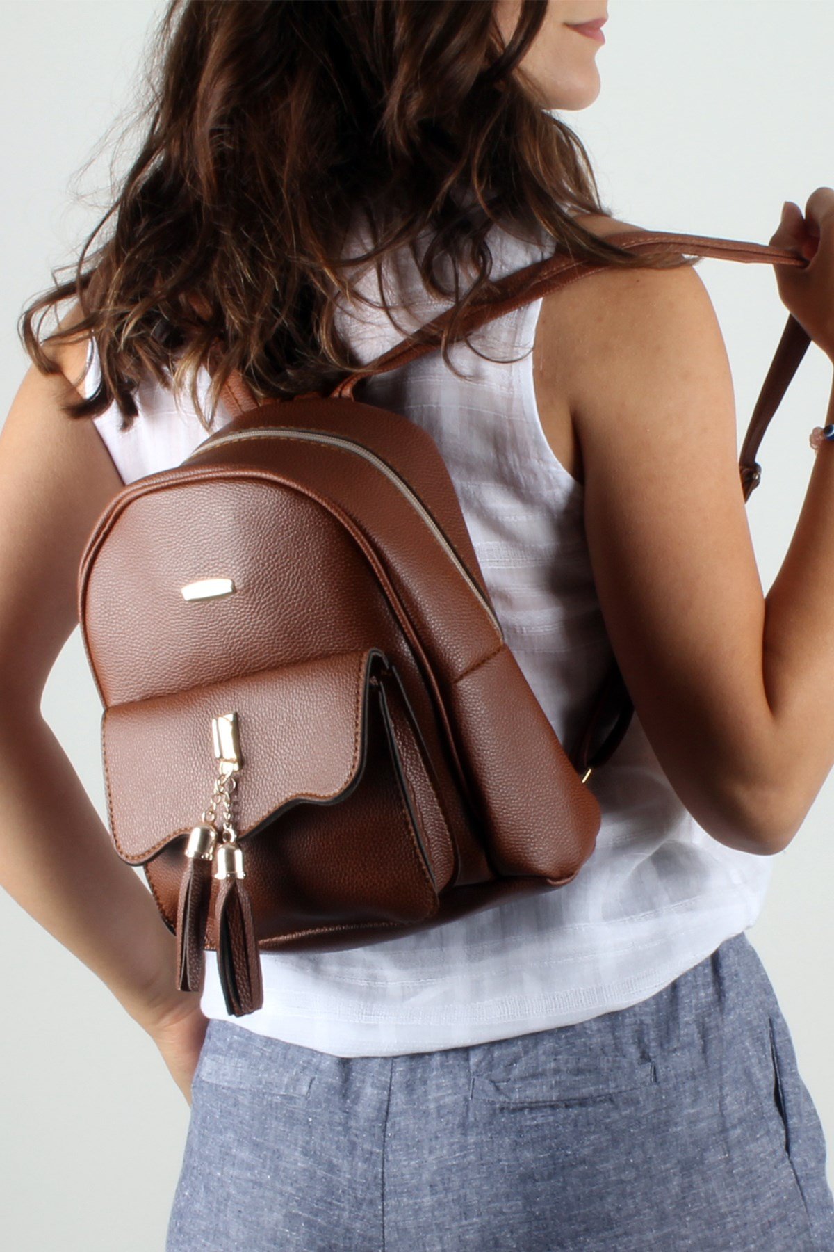 LWE20317-SAdelMadame AdelKadın Sırt Çantası