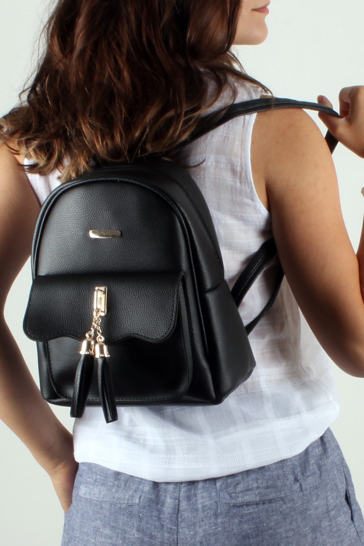 LWE20317-SAdelMadame AdelKadın Sırt Çantası