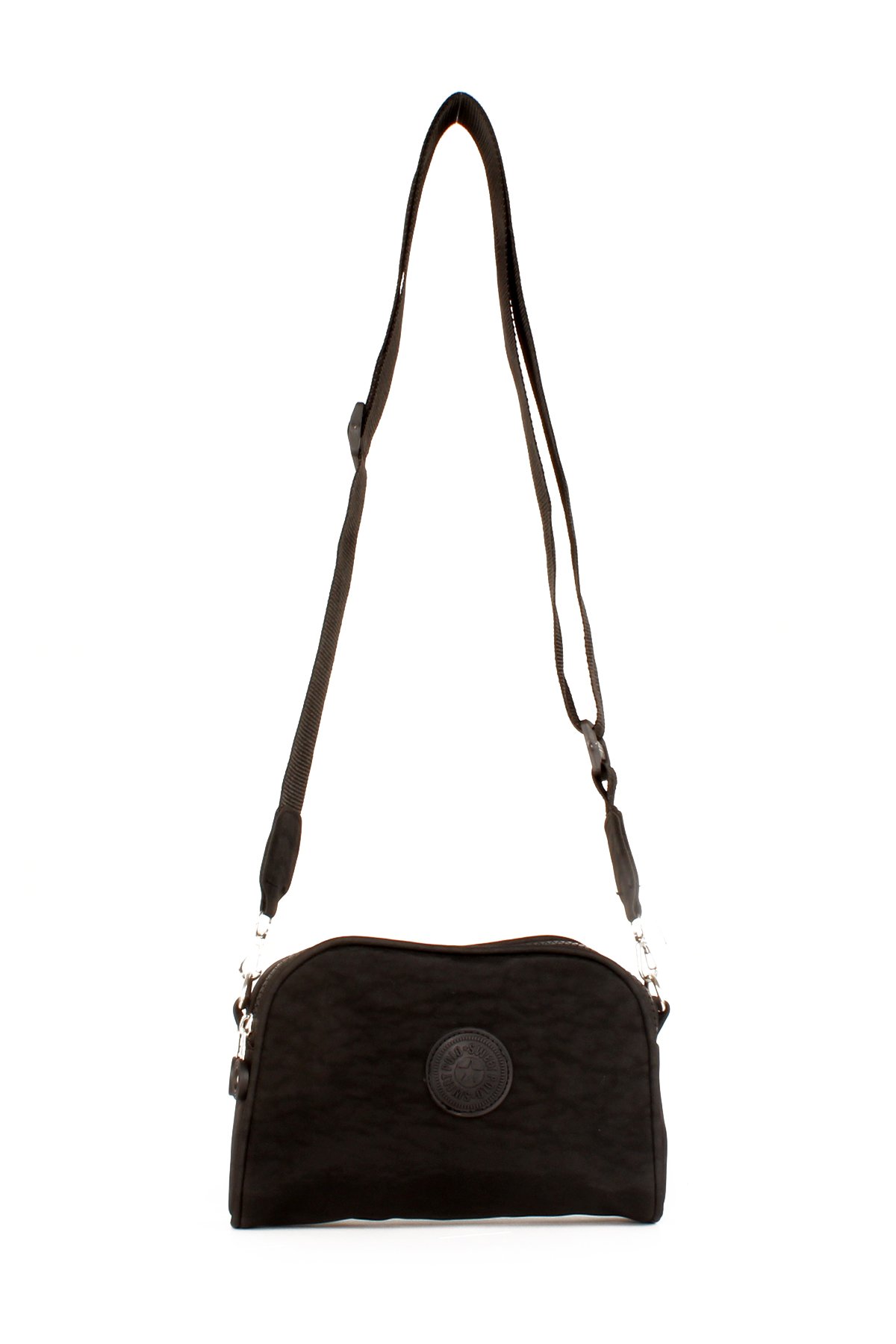 LWE20620-SyhTalhaLuwwe Bag'sKadın Spor Tarz Kirınkıl Kumaş Midi Boy Kolon Askılı Omuz ve Çapraz Çanta (20620)