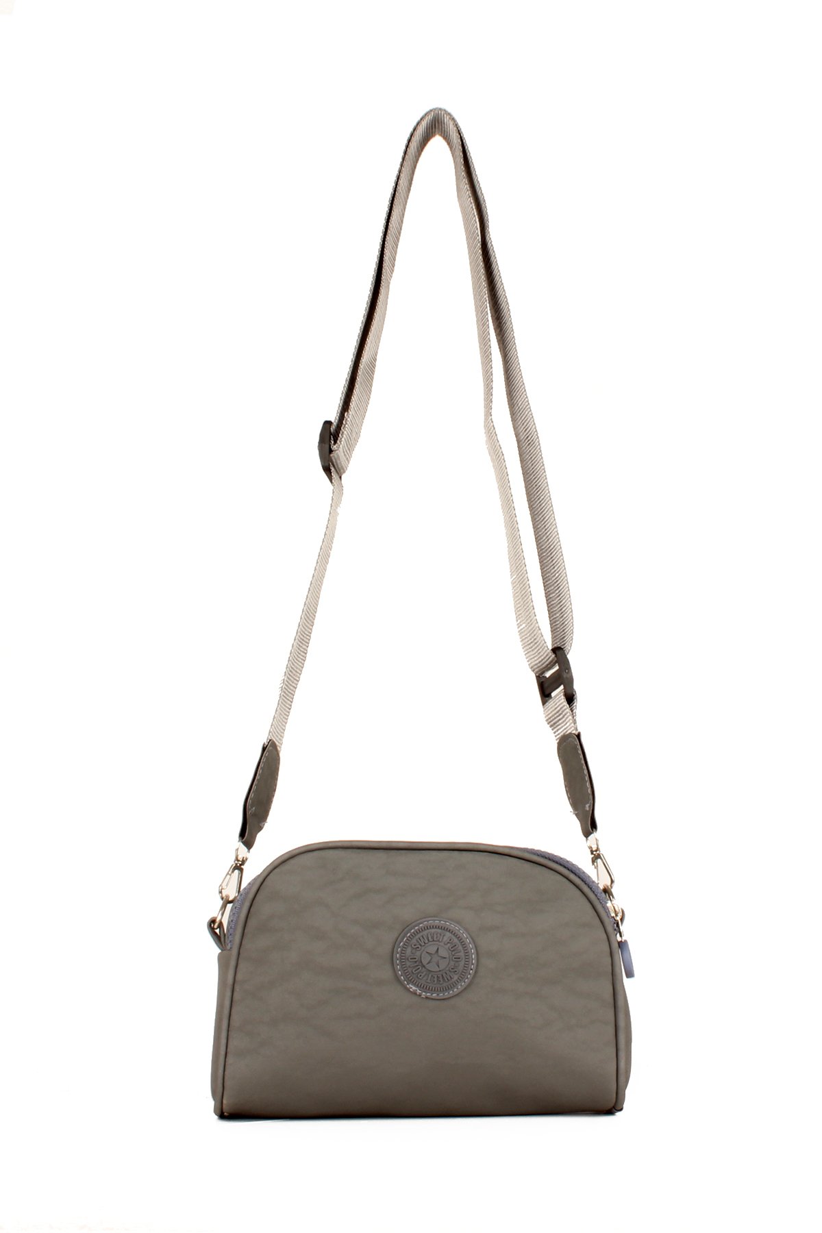 LWE20620-SyhTalhaLuwwe Bag'sKadın Spor Tarz Kirınkıl Kumaş Midi Boy Kolon Askılı Omuz ve Çapraz Çanta (20620)