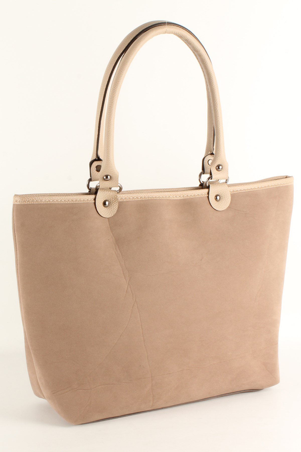 LWE20411-SLuwweLuwwe Bag'sKadın Süet El ve Kol Çantası (20411)