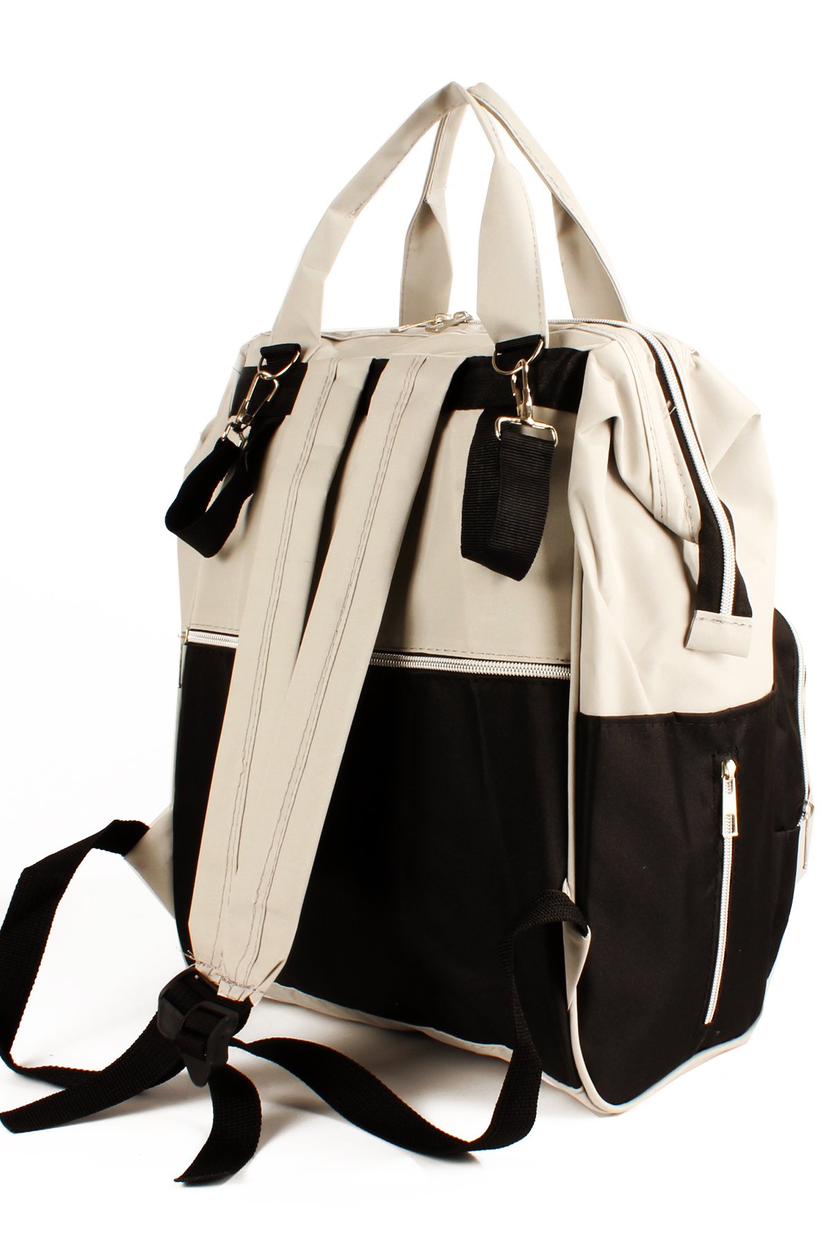 LWE60754-SyhTalhaLuwwe Bag'sKadın Thermo Bölmeli Sıvı Geçirmez Puset Askı Aparatlı Anne Bebek Bakım Sırt Çantası (60754)