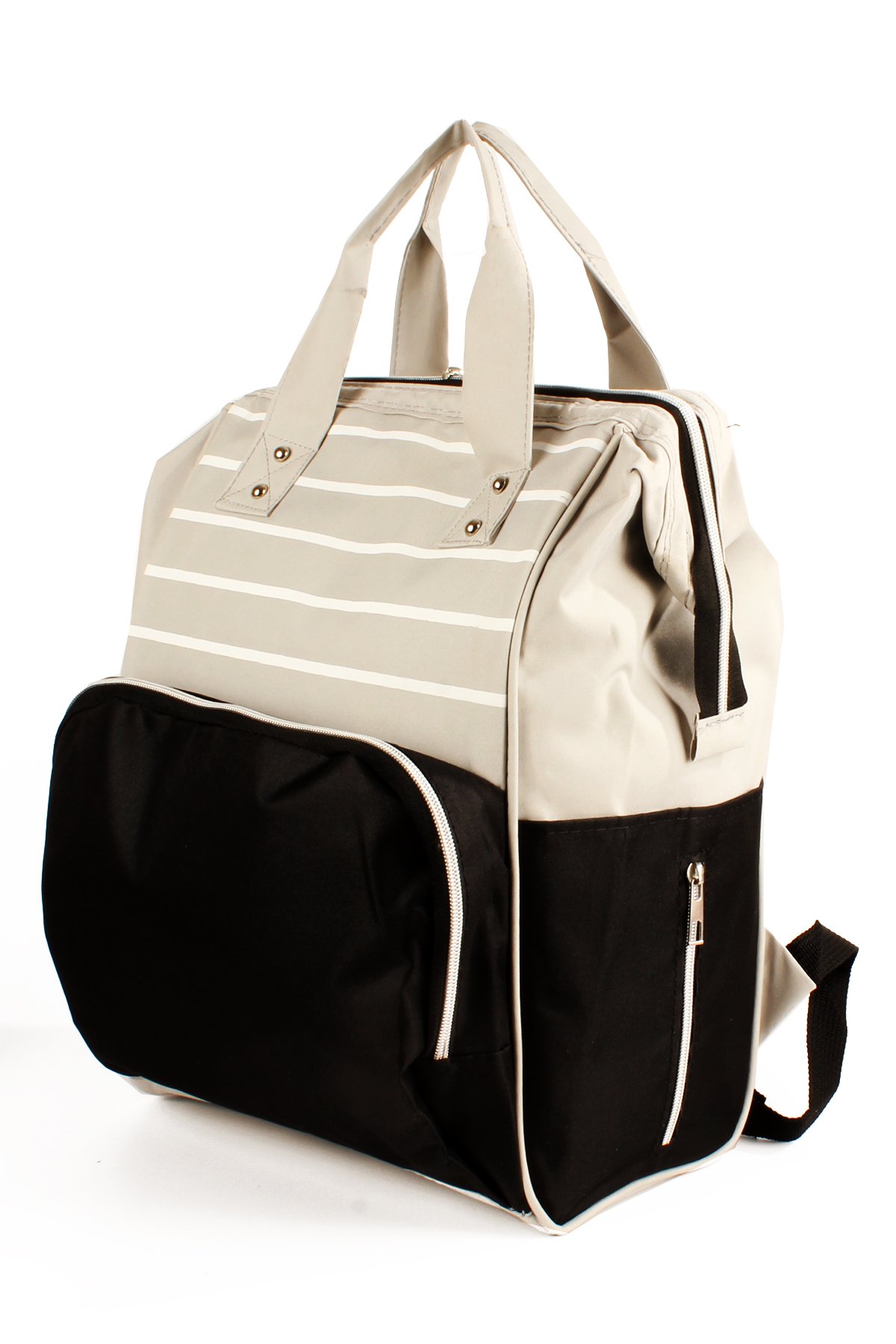 LWE60754-SyhTalhaLuwwe Bag'sKadın Thermo Bölmeli Sıvı Geçirmez Puset Askı Aparatlı Anne Bebek Bakım Sırt Çantası (60754)