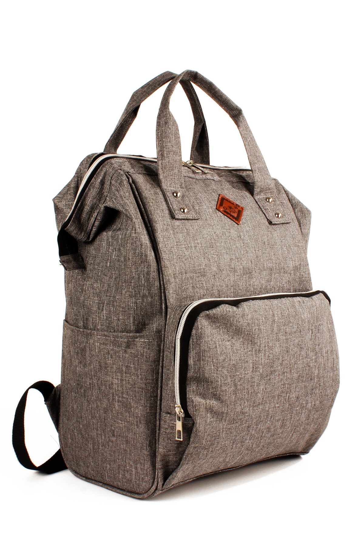 LWE60754-SyhTalhaLuwwe Bag'sKadın Thermo Bölmeli Sıvı Geçirmez Puset Askı Aparatlı Anne Bebek Bakım Sırt Çantası (60754)