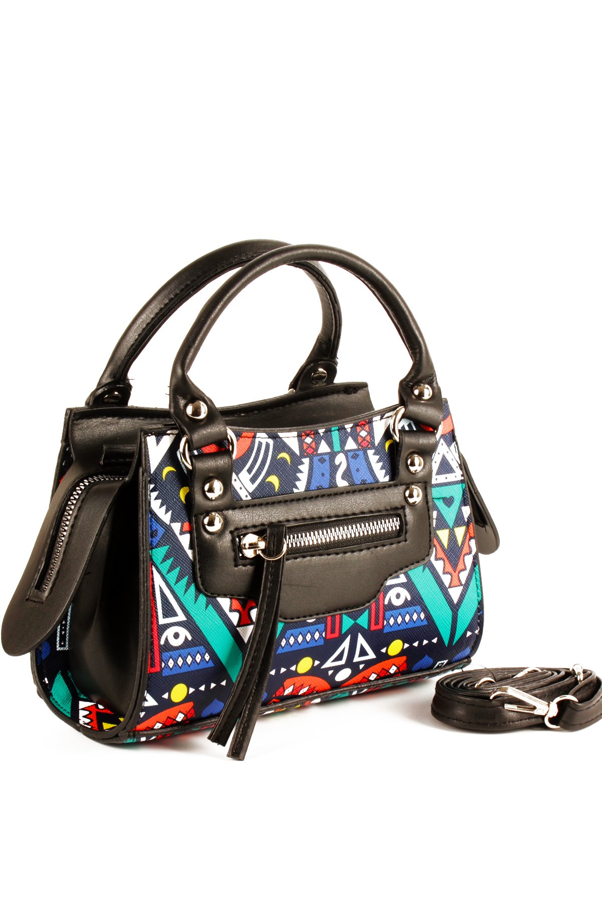 LWE10765-FsyVarLuwwe Bag'sKadın Timsah Desen Kroko Deri El ve Omuz Abiye Çanta (10765)