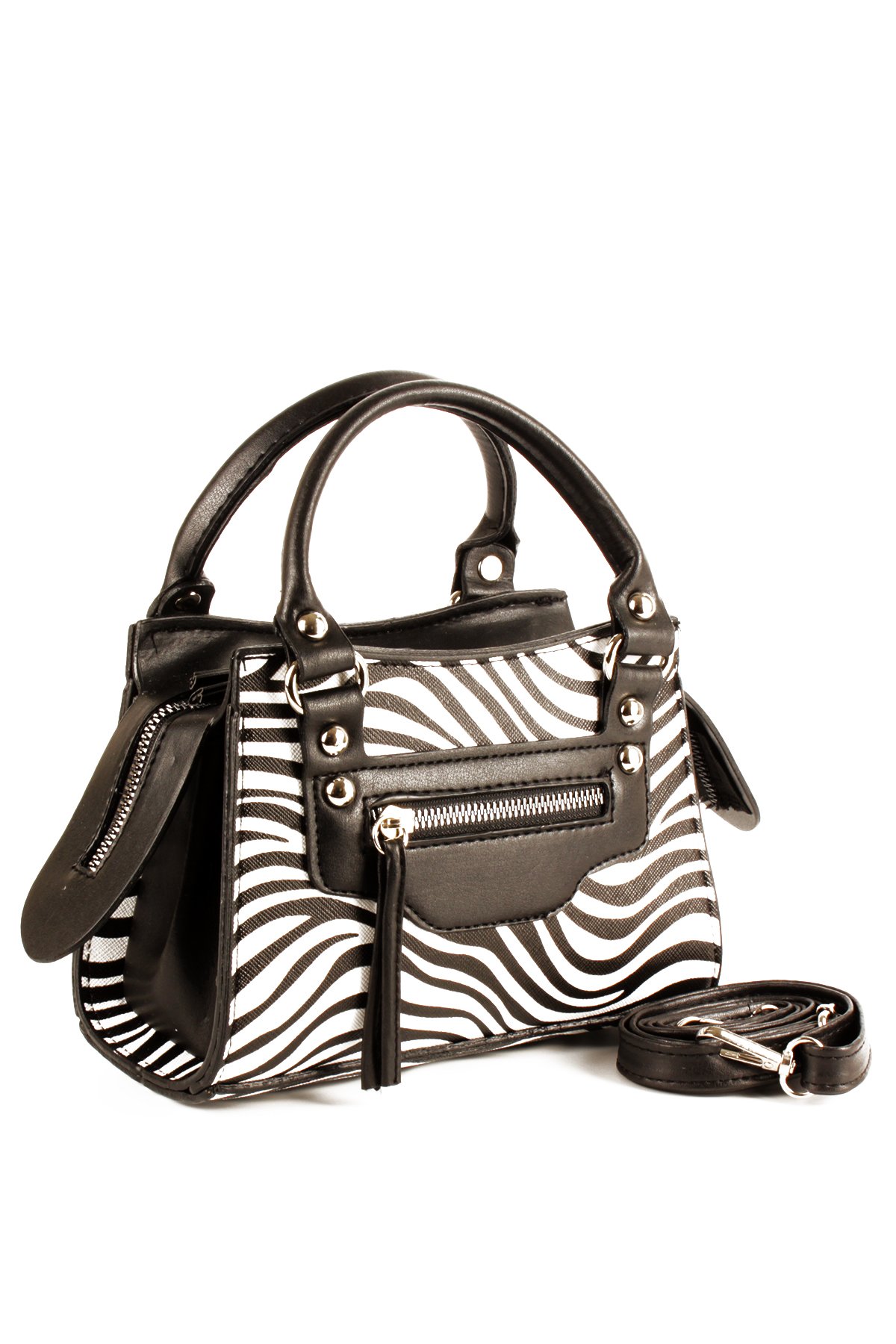 LWE10765-FsyVarLuwwe Bag'sKadın Timsah Desen Kroko Deri El ve Omuz Abiye Çanta (10765)