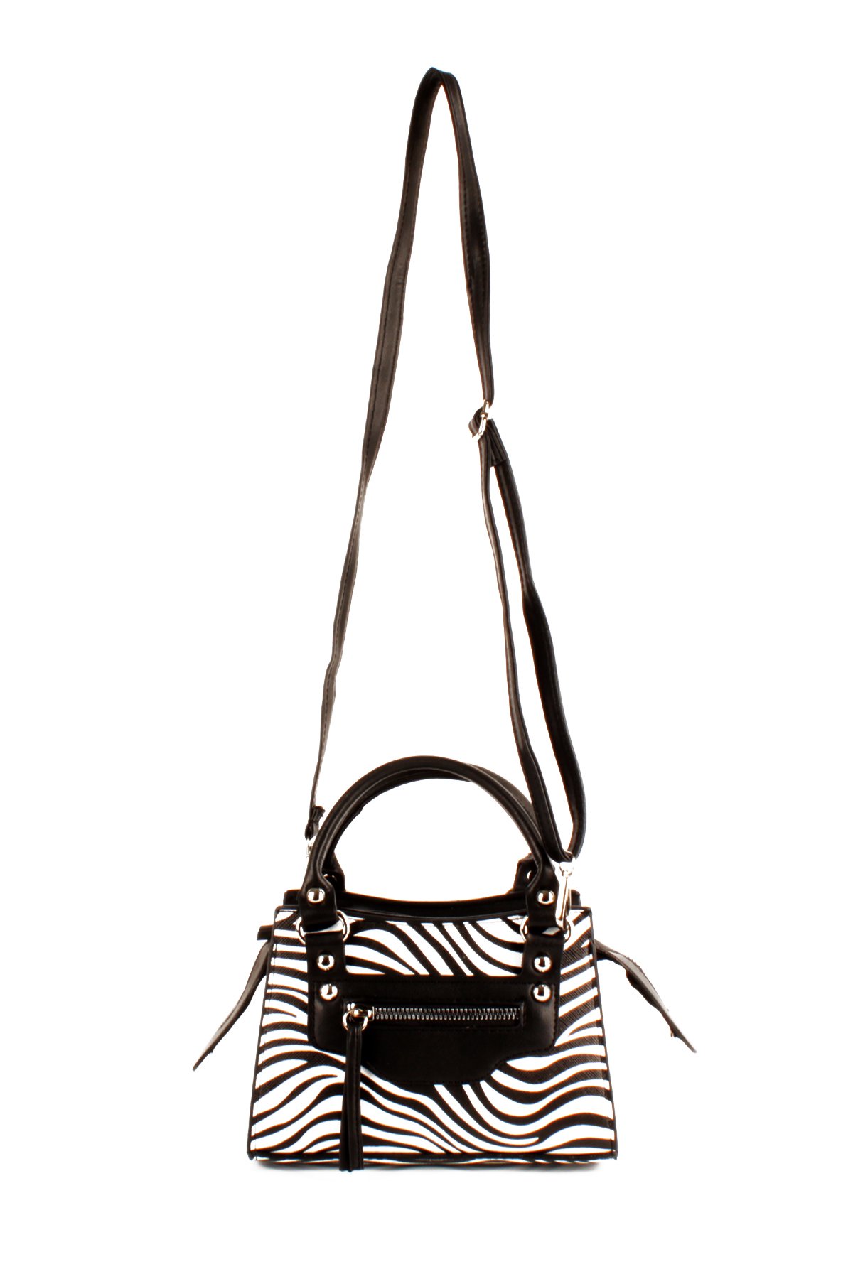 LWE10765-FsyVarLuwwe Bag'sKadın Timsah Desen Kroko Deri El ve Omuz Abiye Çanta (10765)