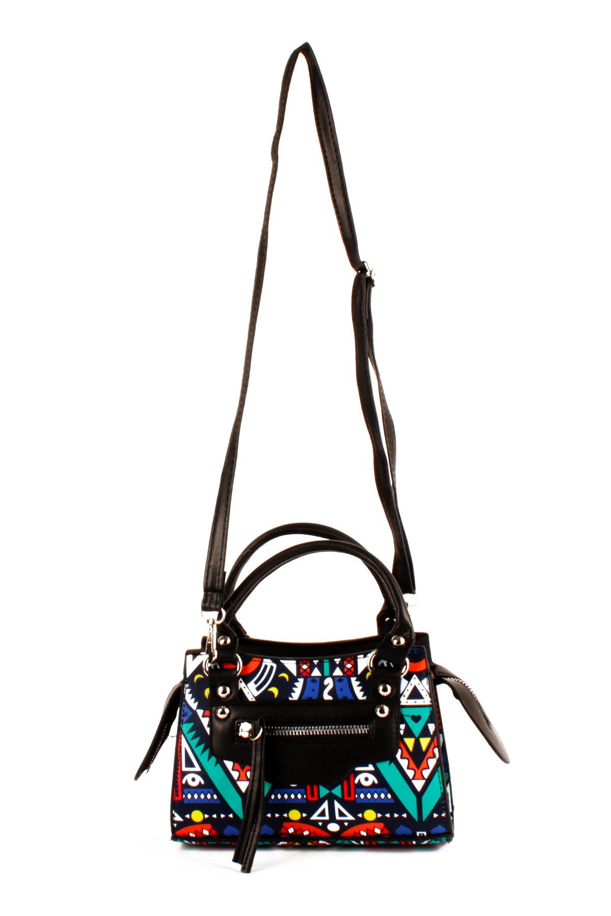 LWE10765-FsyVarLuwwe Bag'sKadın Timsah Desen Kroko Deri El ve Omuz Abiye Çanta (10765)