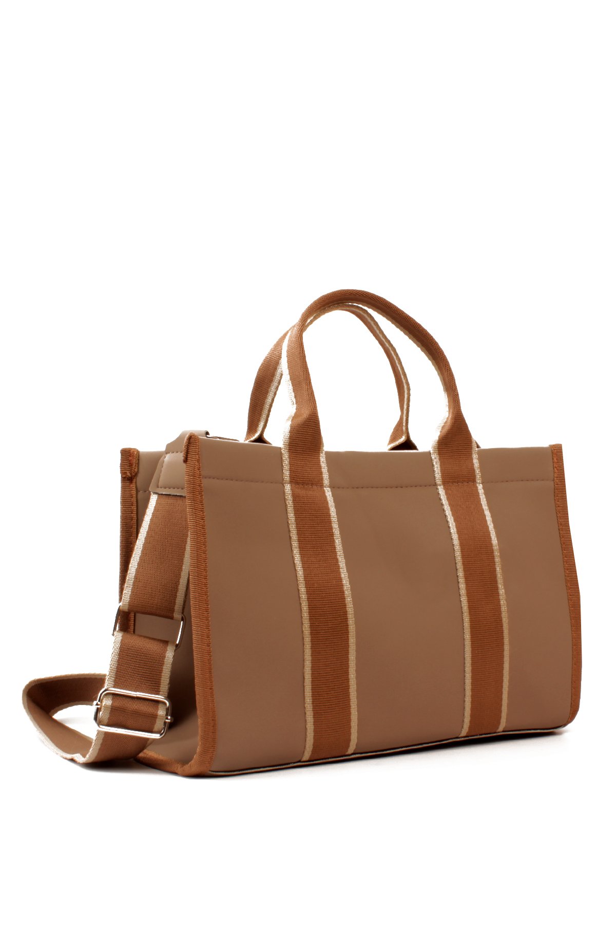 LWE1826-SyhTalhaLuwwe Bag'sKadın Tote Bag Buzy Deri Saten Doku Çıkarılabilir Dokuma Kolun Omuz Askılı El ve Omuz Çantası (1826)