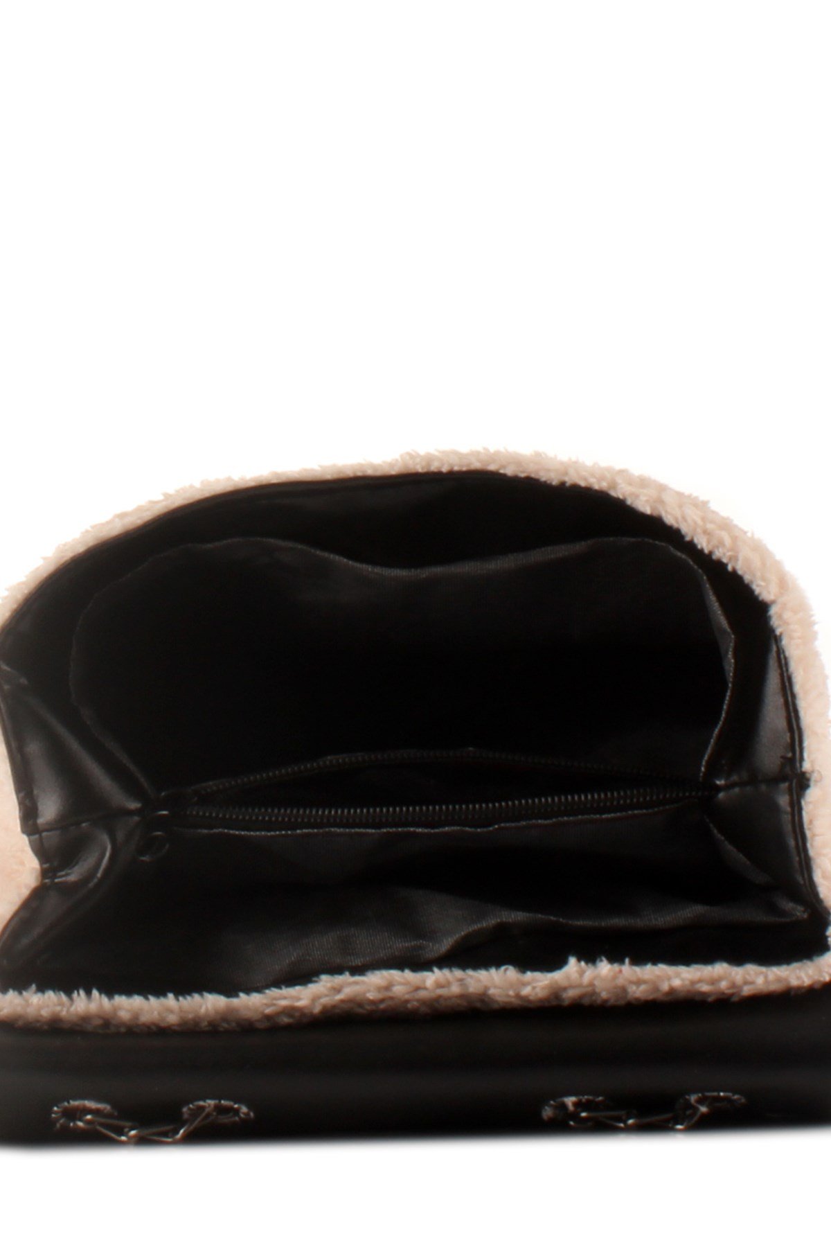 LWE20423-SLuwweLuwwe Bag'sKadın Tüylü Peluş Zincir Askılı Omuz Çantası (20423)