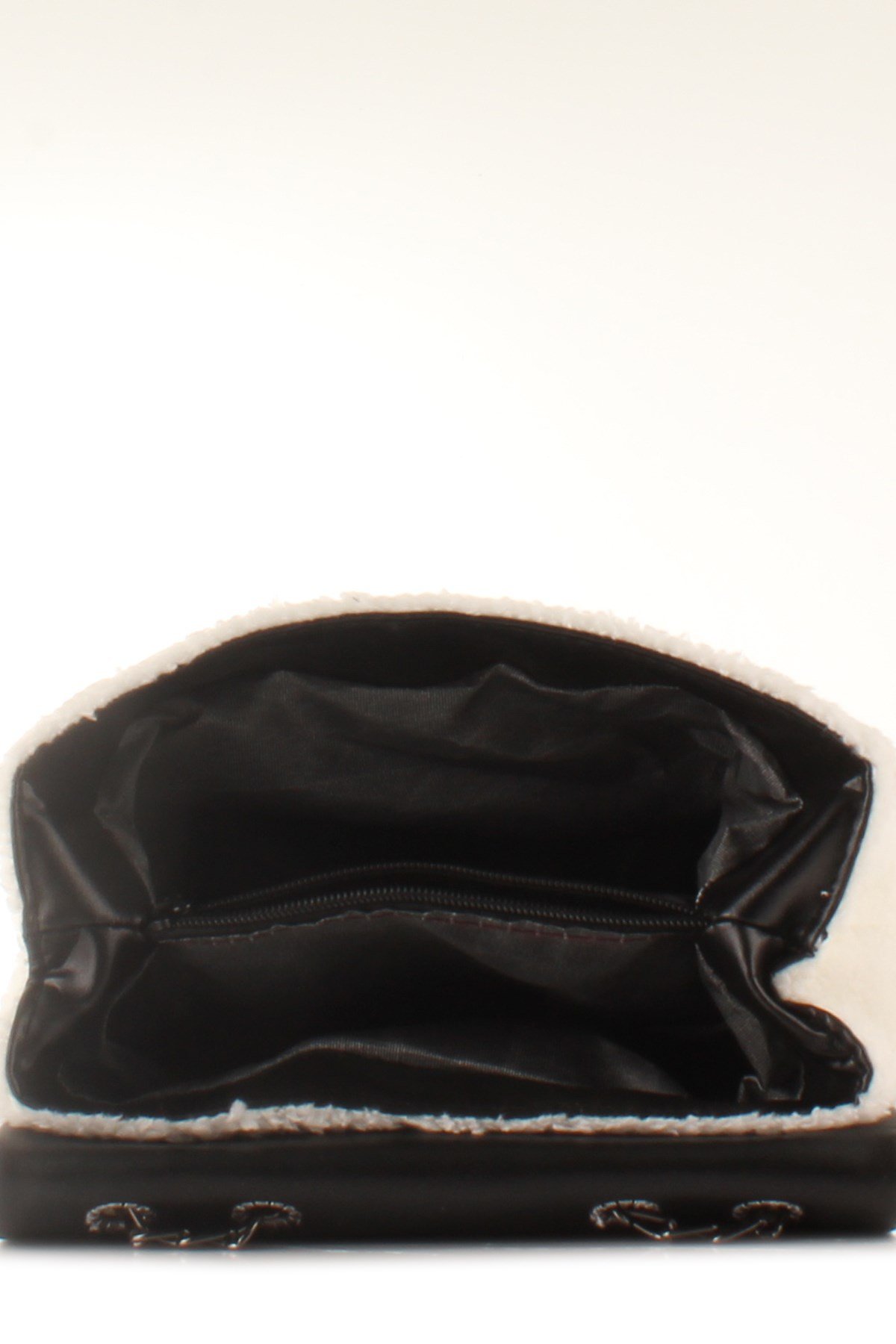 LWE20423-SLuwweLuwwe Bag'sKadın Tüylü Peluş Zincir Askılı Omuz Çantası (20423)