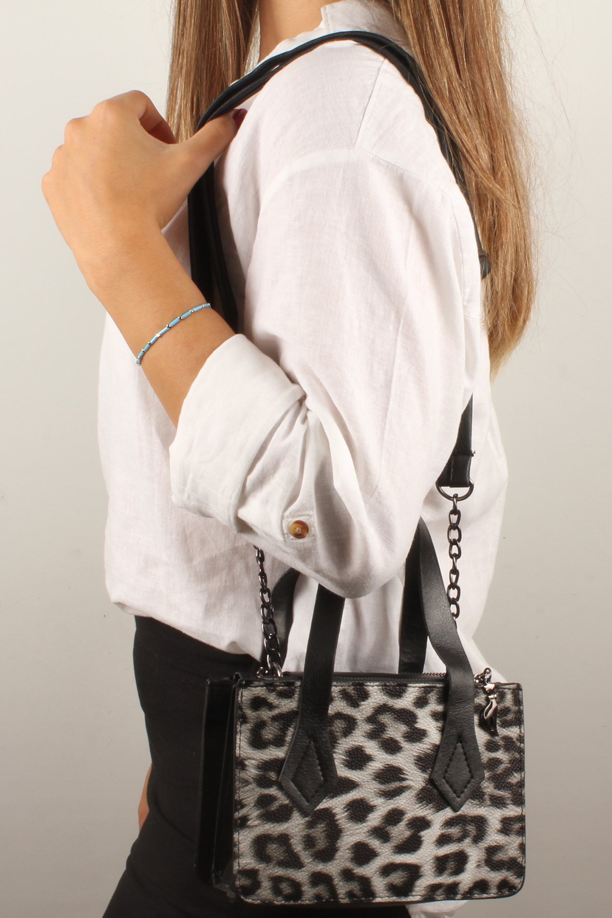 LWE10391-SLuwweLuwwe Bag'sKadın Üç Bölmeli El ve Omuz Çantası (10391)