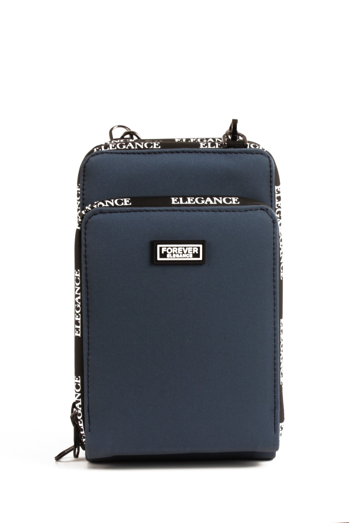 LWE10770-SyhTalhaLuwwe Bag'sKadın Üç Bölmeli Kartlıklı Telefon Bölmeli Destekli Kasa Yazı Detaylı Omuz Çantası (10770)