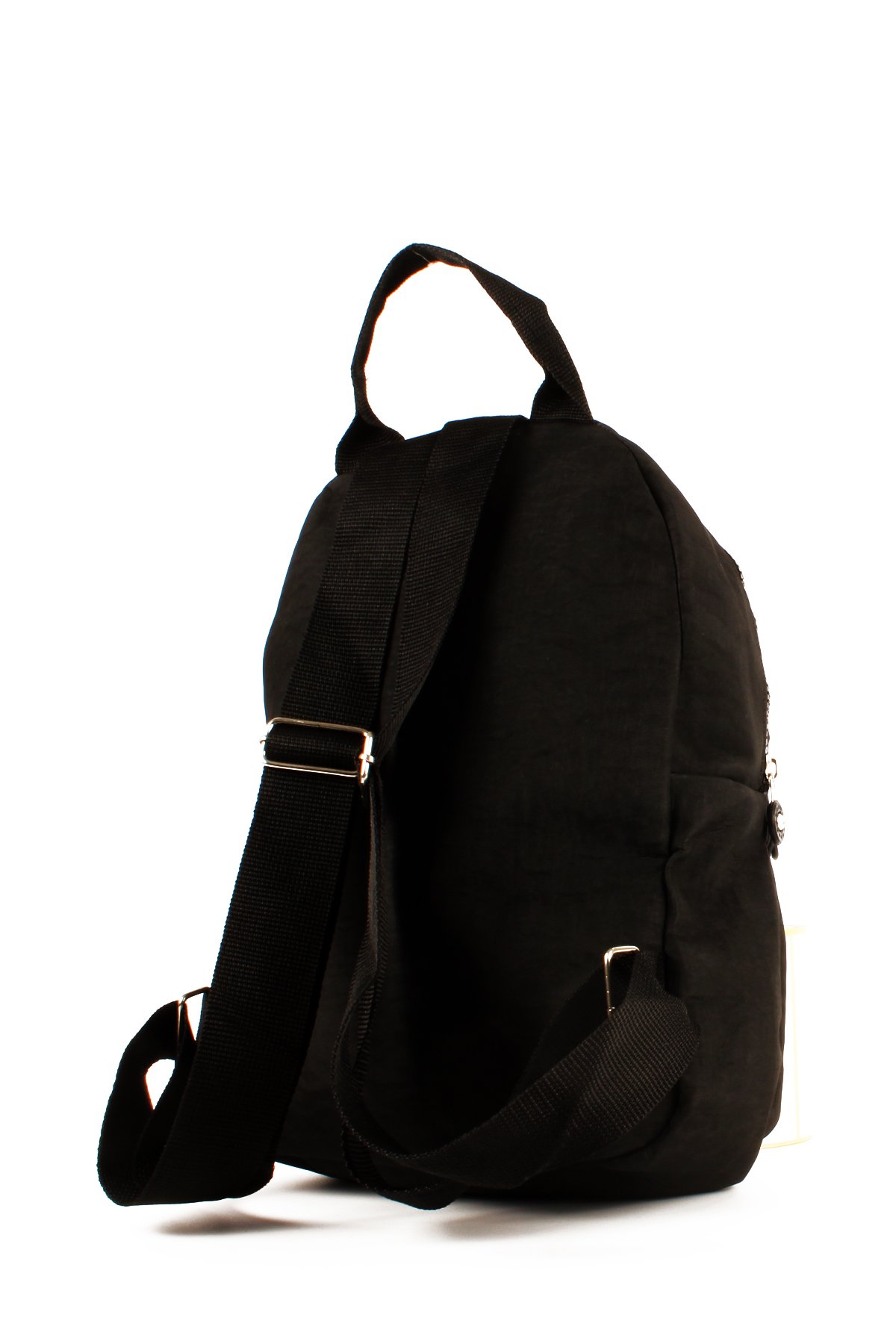 LWE10715-SyhTalhaLuwwe Bag'sKadın Üç Bölmeli Kolon Askılı Krinkıl Kumaş Sırt Çantası (10715)