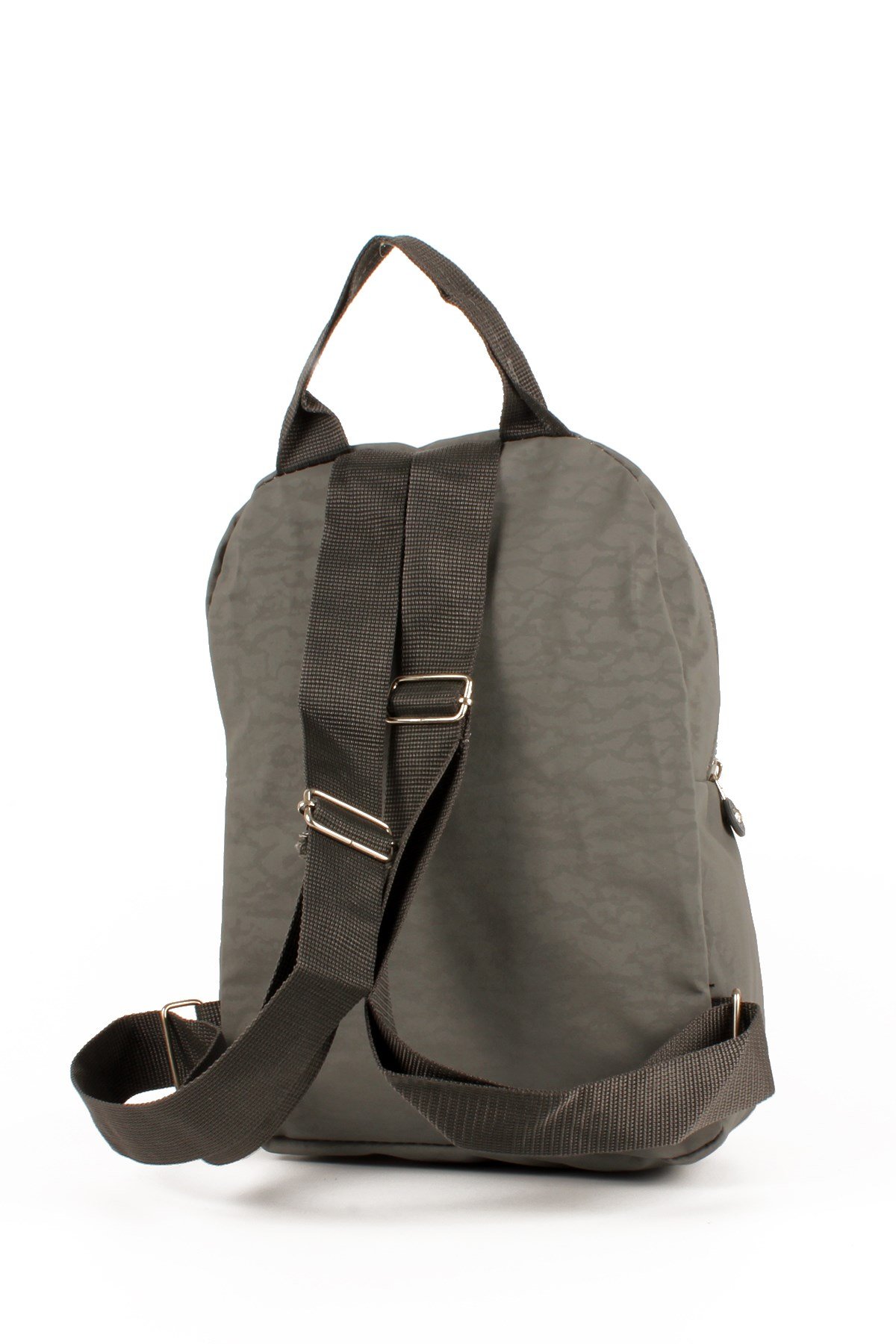 LWE10715-SyhTalhaLuwwe Bag'sKadın Üç Bölmeli Kolon Askılı Krinkıl Kumaş Sırt Çantası (10715)