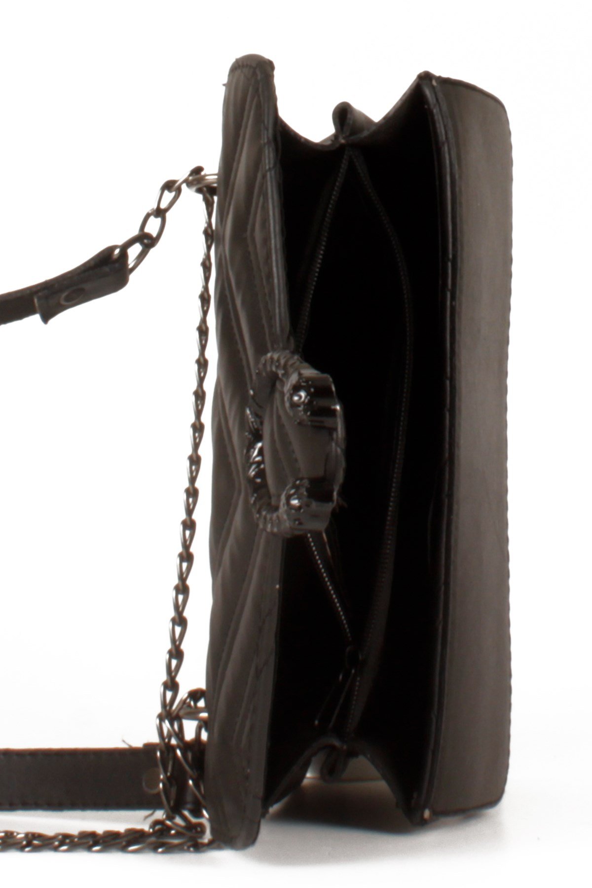 LWE10471-SMusabLuwwe Bag'sKadın Üç Bölmeli Zincir Askılı Omuz Çantası (10471)