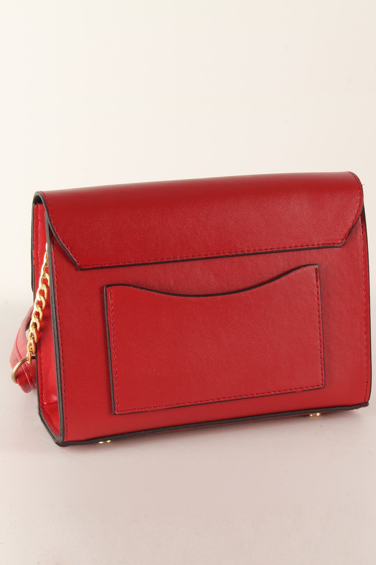 LWE20376-SLuwweLuwwe Bag'sKadın Yarı Zincir Askılı Cepli Omuz Çantası (20376)