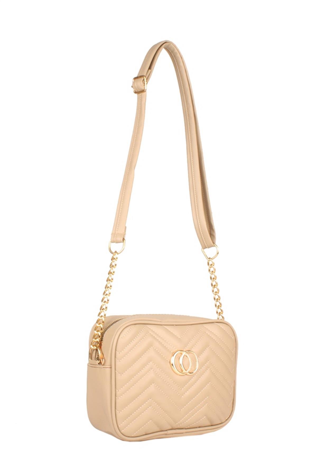 MKR20551-SyhTalhaLuwwe Bag'sKadın Yarı Zincir Askılı Günlük Omuz Çantası (20551)