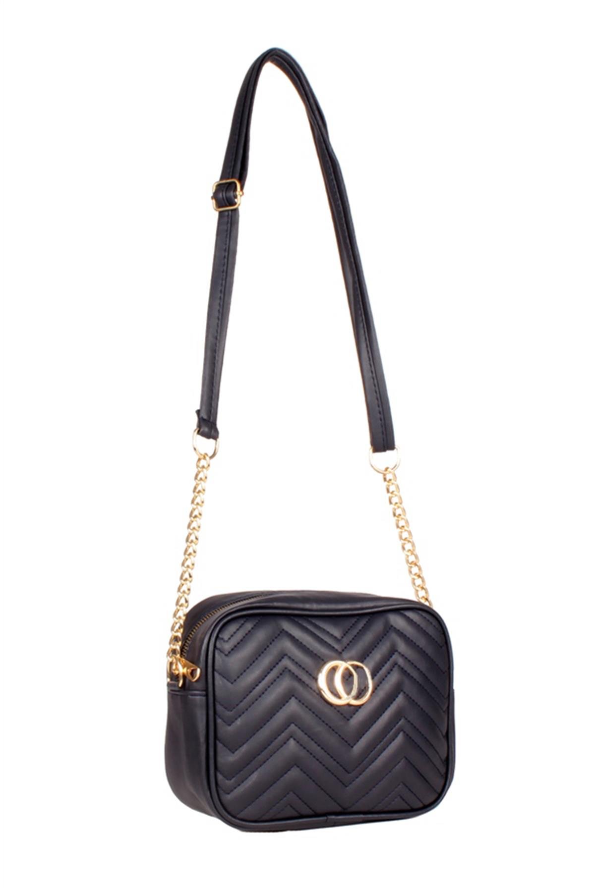 MKR20551-SyhTalhaLuwwe Bag'sKadın Yarı Zincir Askılı Günlük Omuz Çantası (20551)