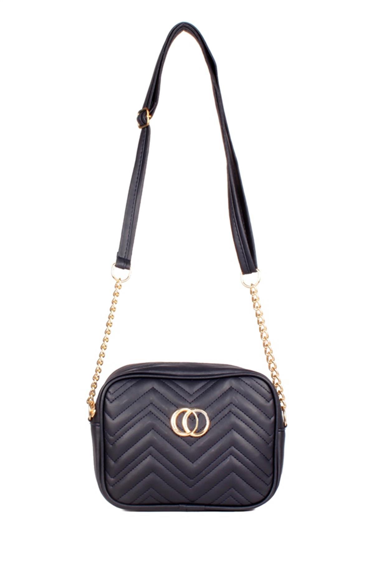 MKR20551-SyhTalhaLuwwe Bag'sKadın Yarı Zincir Askılı Günlük Omuz Çantası (20551)