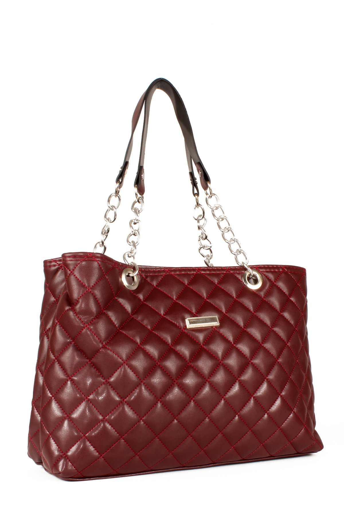 LWE10553-SMusabLuwwe Bag'sKadın Yarı Zincir Askılı Tasarım Kapitoneli Omuz Çantası (10553)