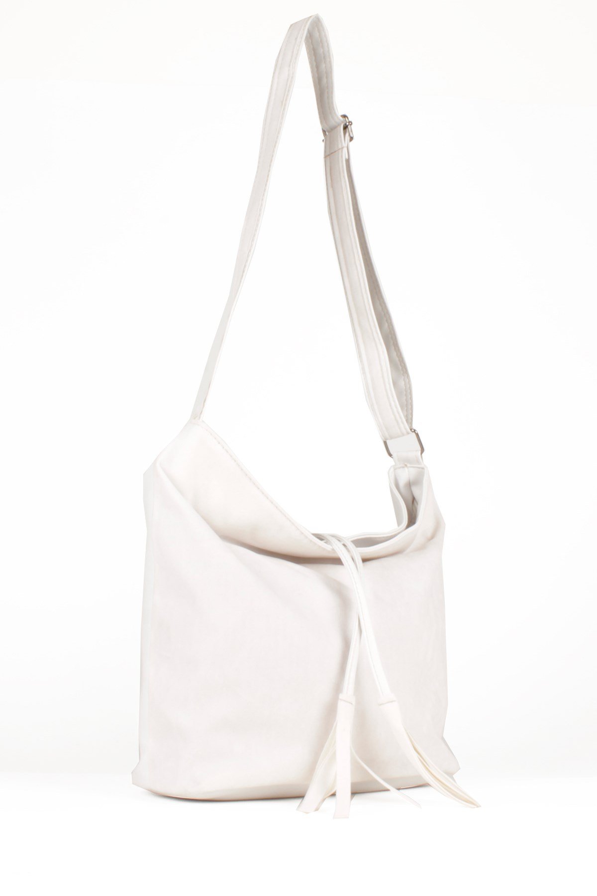 LWE10409-SLuwweLuwwe Bag'sKadın Yumuşak Çift Taraflı Nubuk Görünümlü Salaş Omuz Çantası (10409)