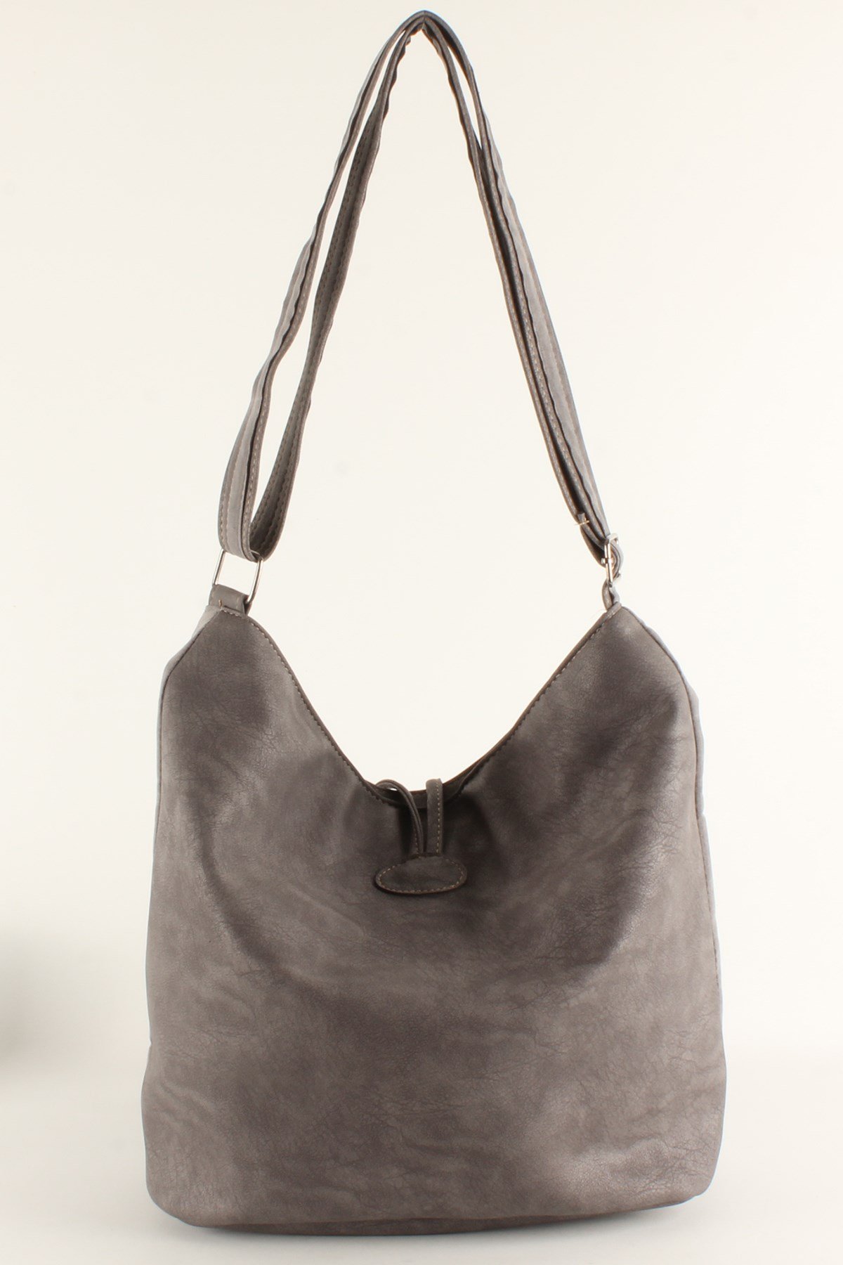 LWE10409-SLuwweLuwwe Bag'sKadın Yumuşak Çift Taraflı Nubuk Görünümlü Salaş Omuz Çantası (10409)