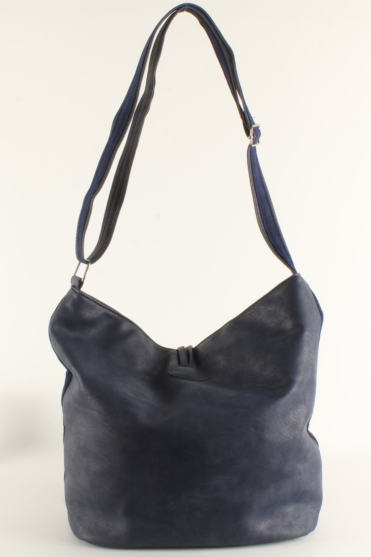 LWE10409-SLuwweLuwwe Bag'sKadın Yumuşak Çift Taraflı Nubuk Görünümlü Salaş Omuz Çantası (10409)