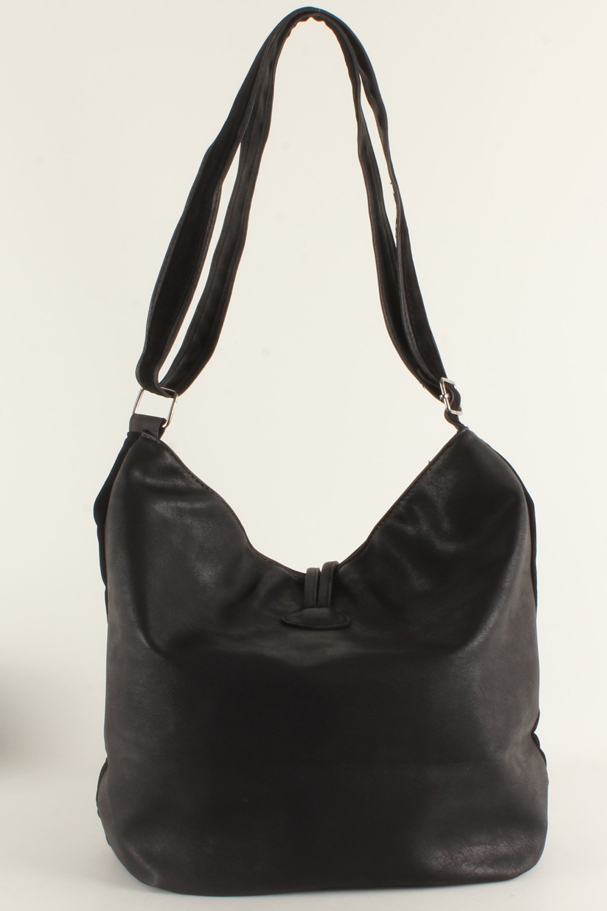 LWE10409-SLuwweLuwwe Bag'sKadın Yumuşak Çift Taraflı Nubuk Görünümlü Salaş Omuz Çantası (10409)