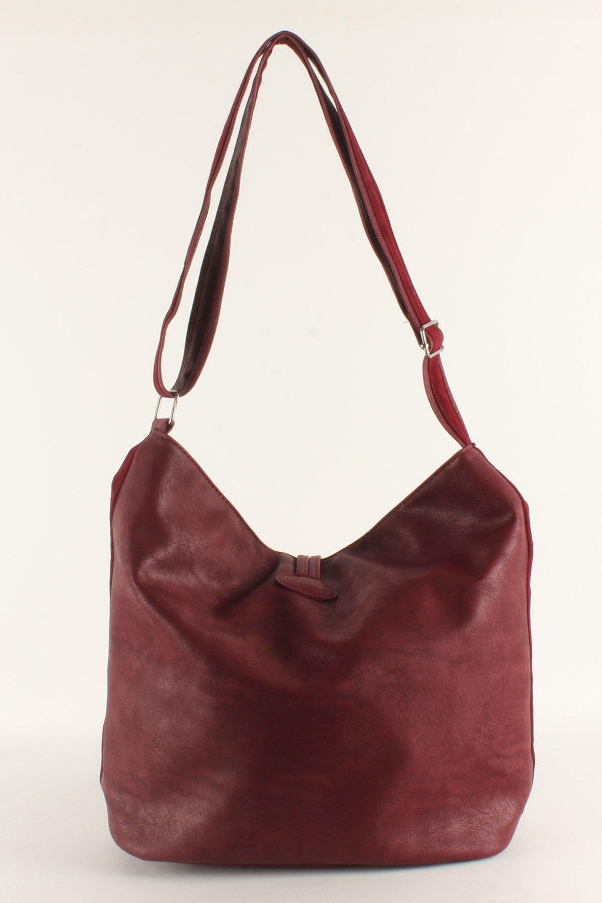 LWE10409-SLuwweLuwwe Bag'sKadın Yumuşak Çift Taraflı Nubuk Görünümlü Salaş Omuz Çantası (10409)