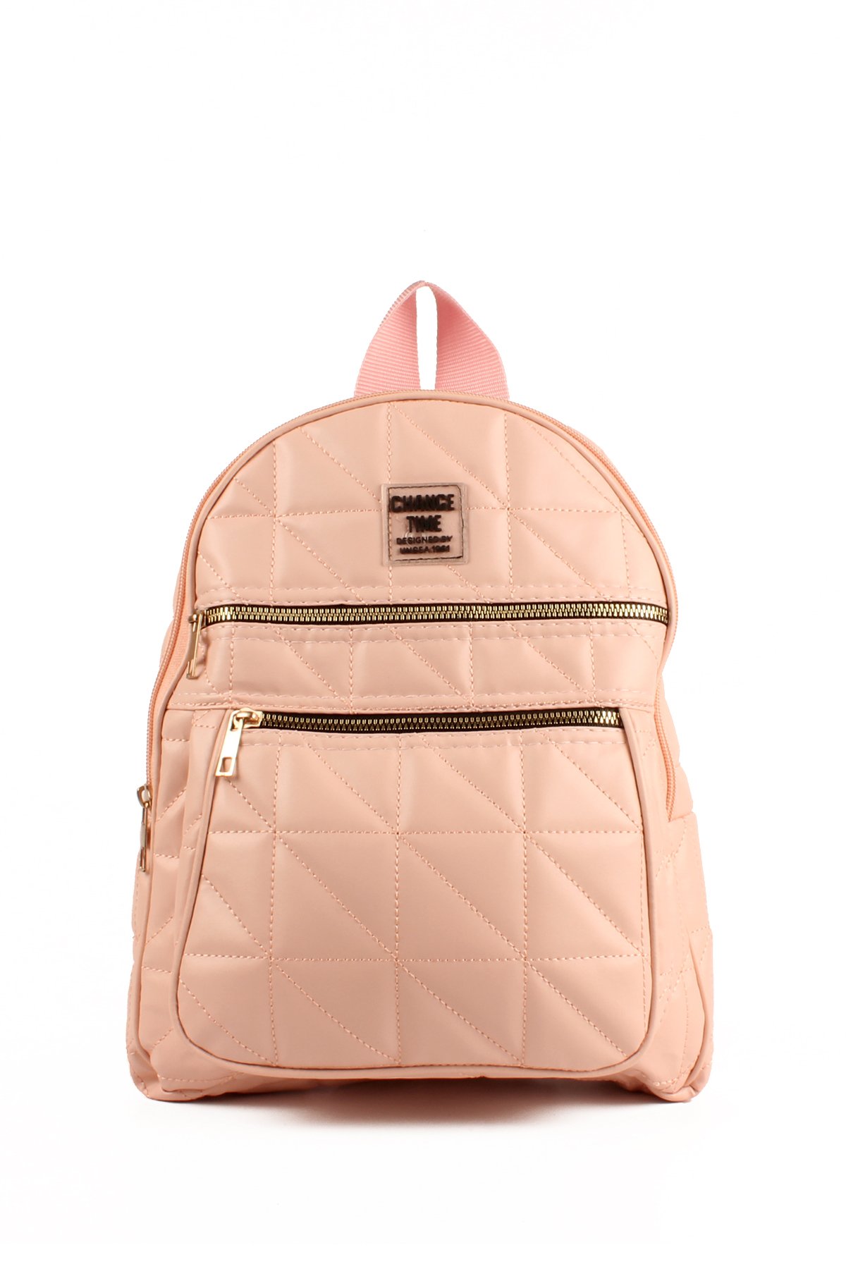 LWE10680-SyhTalhaLuwwe Bag'sKadın Yumuşak Deri Kapitoneli Kolon Askılı Üç Bölmeli Sırt Çantası (10680)