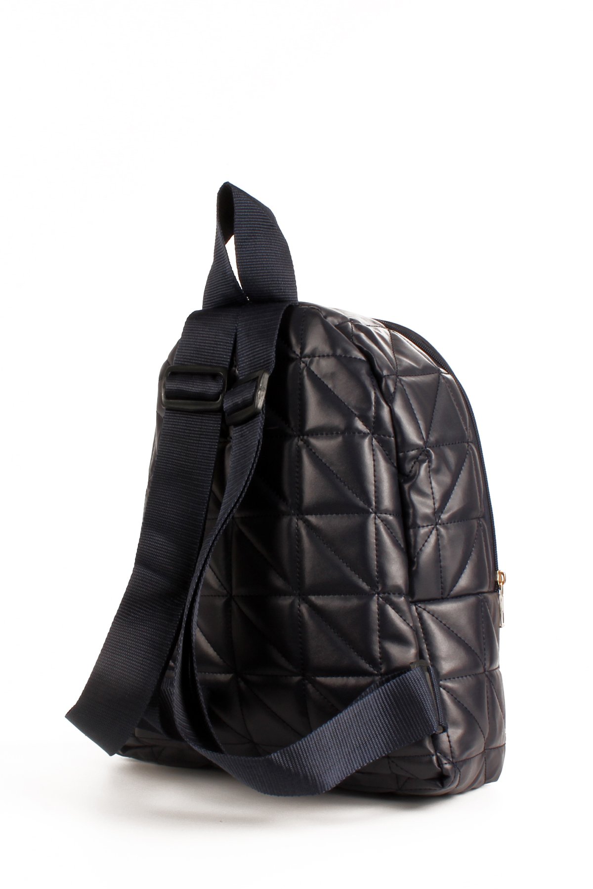 LWE10680-SyhTalhaLuwwe Bag'sKadın Yumuşak Deri Kapitoneli Kolon Askılı Üç Bölmeli Sırt Çantası (10680)