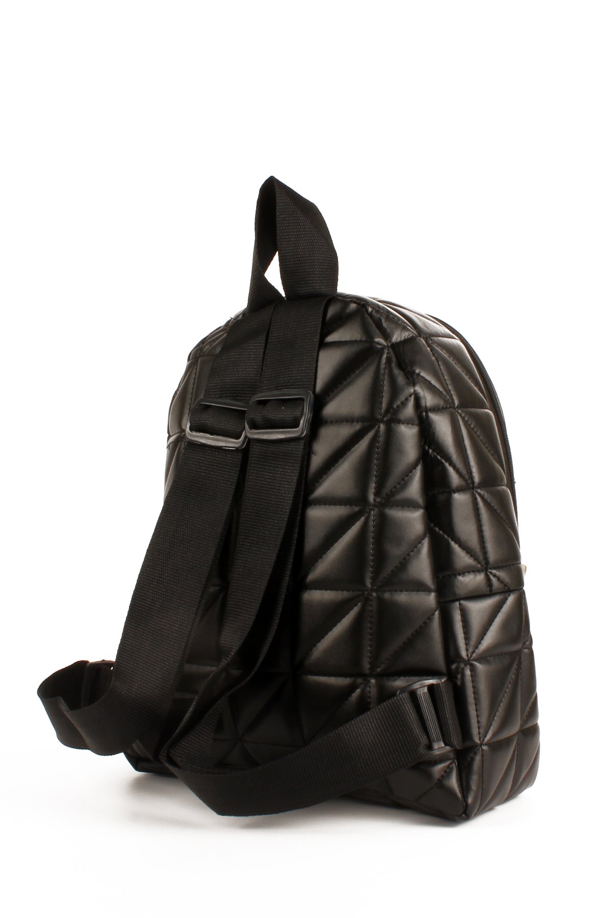 LWE10680-SyhTalhaLuwwe Bag'sKadın Yumuşak Deri Kapitoneli Kolon Askılı Üç Bölmeli Sırt Çantası (10680)