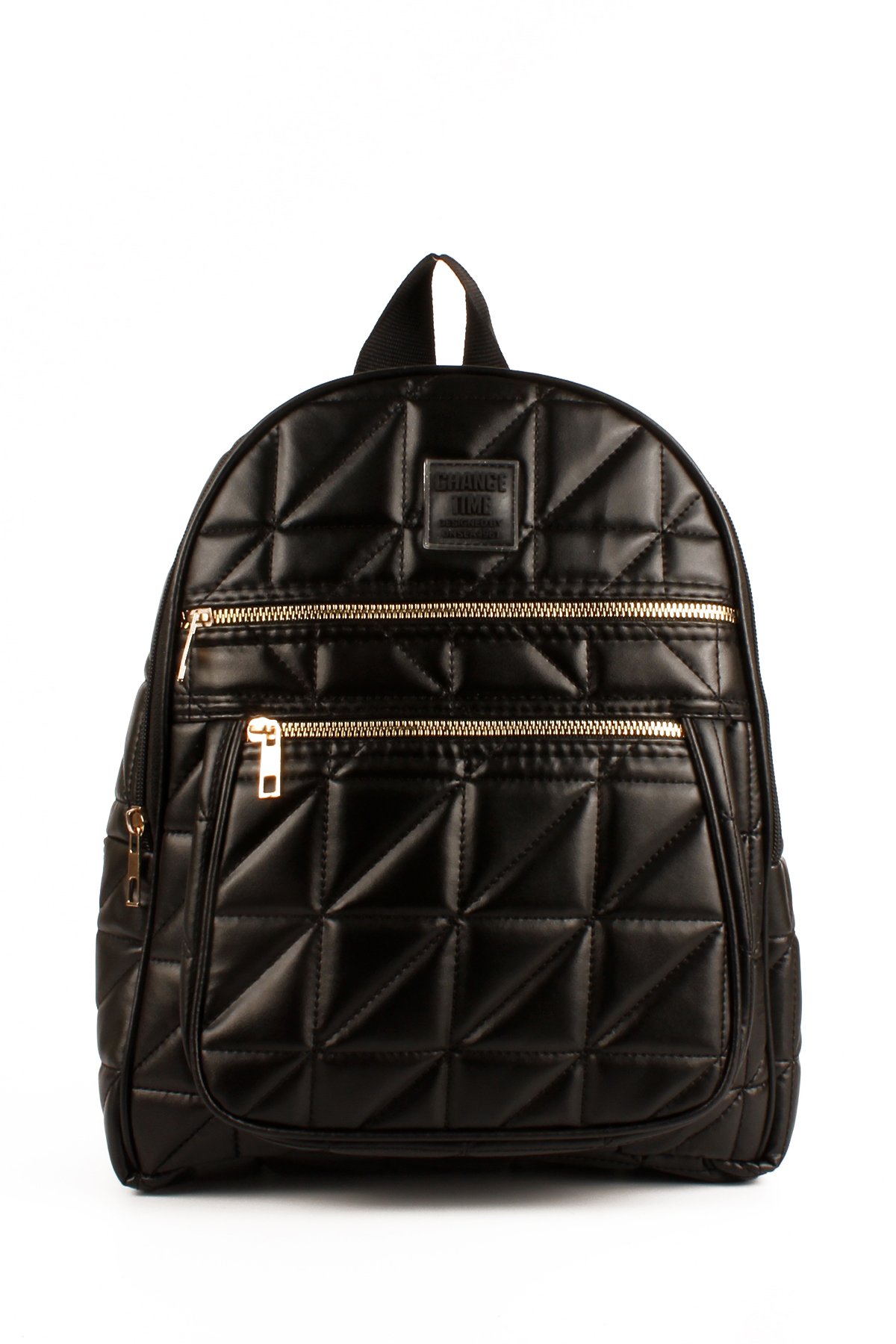 LWE10680-SyhTalhaLuwwe Bag'sKadın Yumuşak Deri Kapitoneli Kolon Askılı Üç Bölmeli Sırt Çantası (10680)