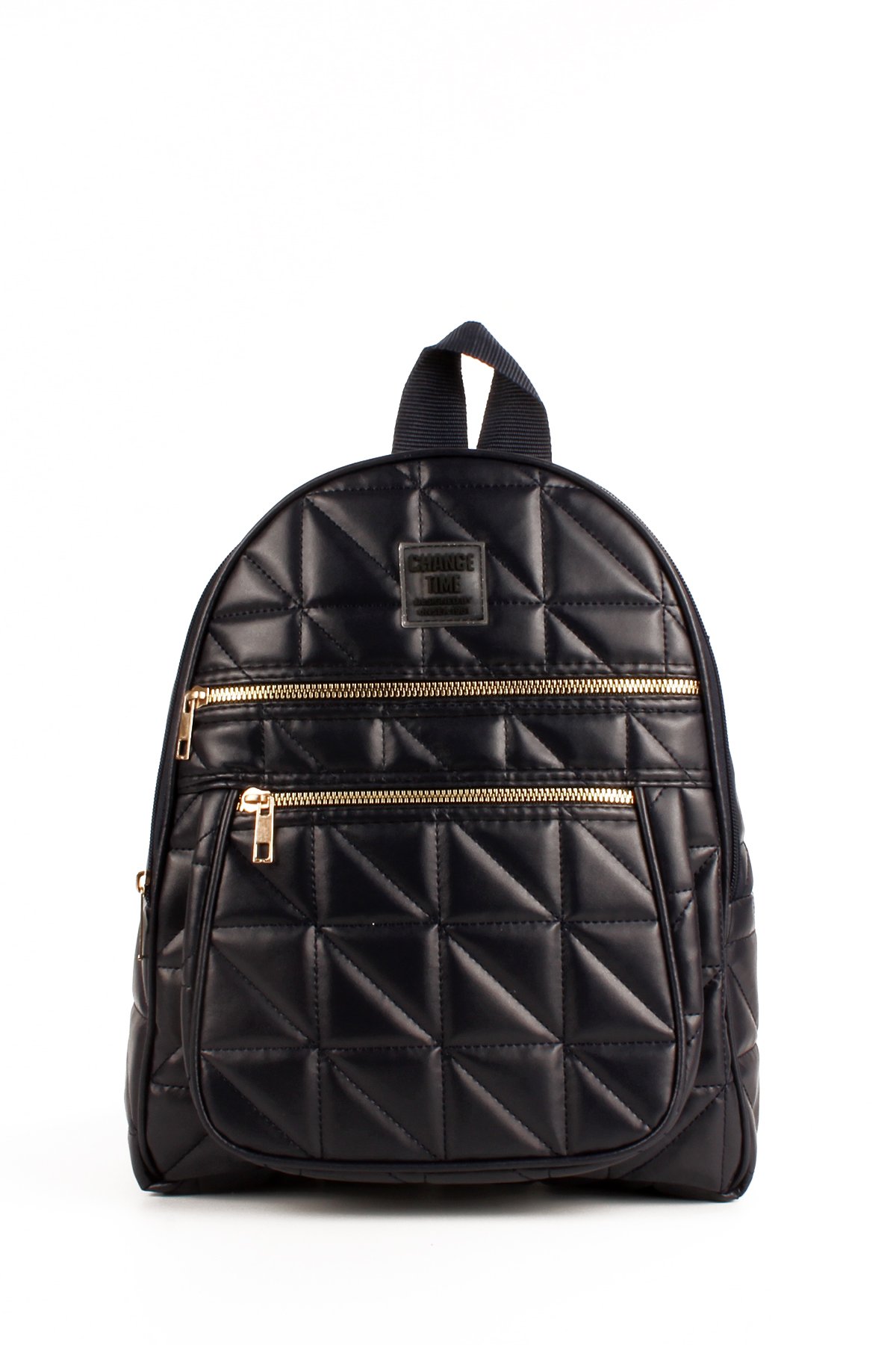 LWE10680-SyhTalhaLuwwe Bag'sKadın Yumuşak Deri Kapitoneli Kolon Askılı Üç Bölmeli Sırt Çantası (10680)