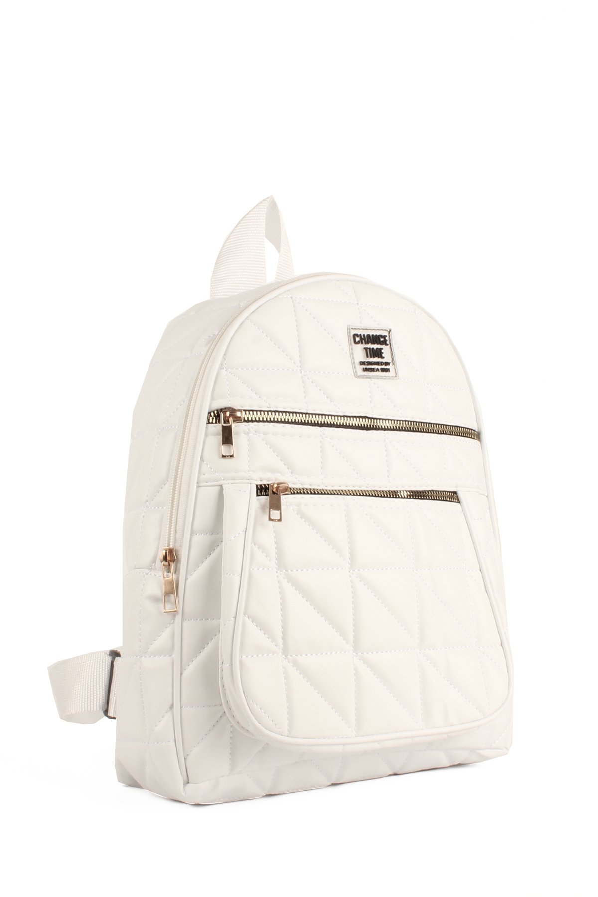 LWE10680-SyhTalhaLuwwe Bag'sKadın Yumuşak Deri Kapitoneli Kolon Askılı Üç Bölmeli Sırt Çantası (10680)