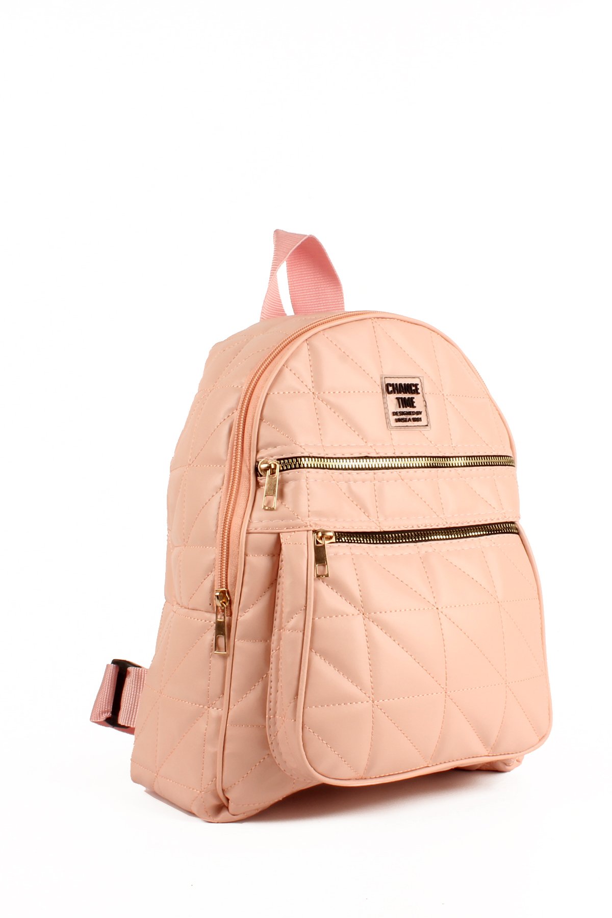 LWE10680-SyhTalhaLuwwe Bag'sKadın Yumuşak Deri Kapitoneli Kolon Askılı Üç Bölmeli Sırt Çantası (10680)