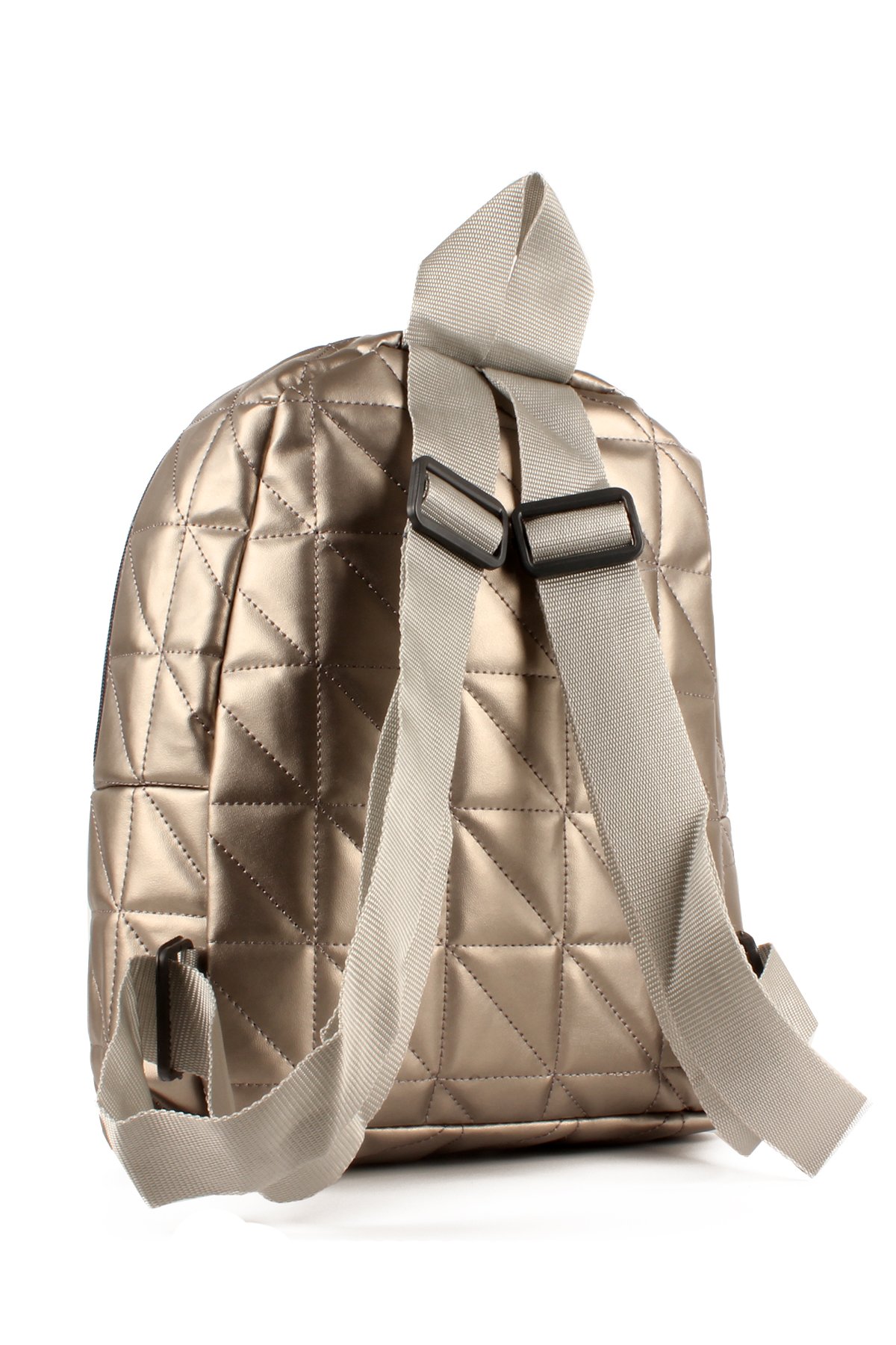 LWE10680-SyhTalhaLuwwe Bag'sKadın Yumuşak Deri Kapitoneli Kolon Askılı Üç Bölmeli Sırt Çantası (10680)