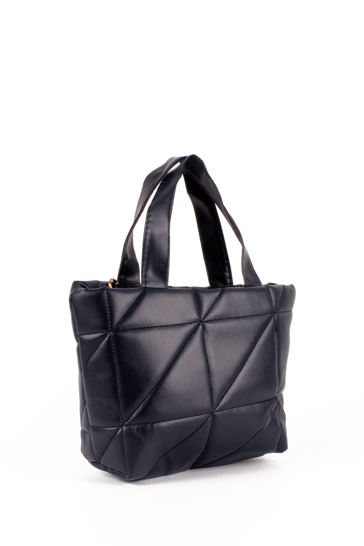 LWE20691-SyhTalhaLuwwe Bag'sKadın Yumuşak Deri Şişme Kapitoneli El ve Omuz Çantası (20691)