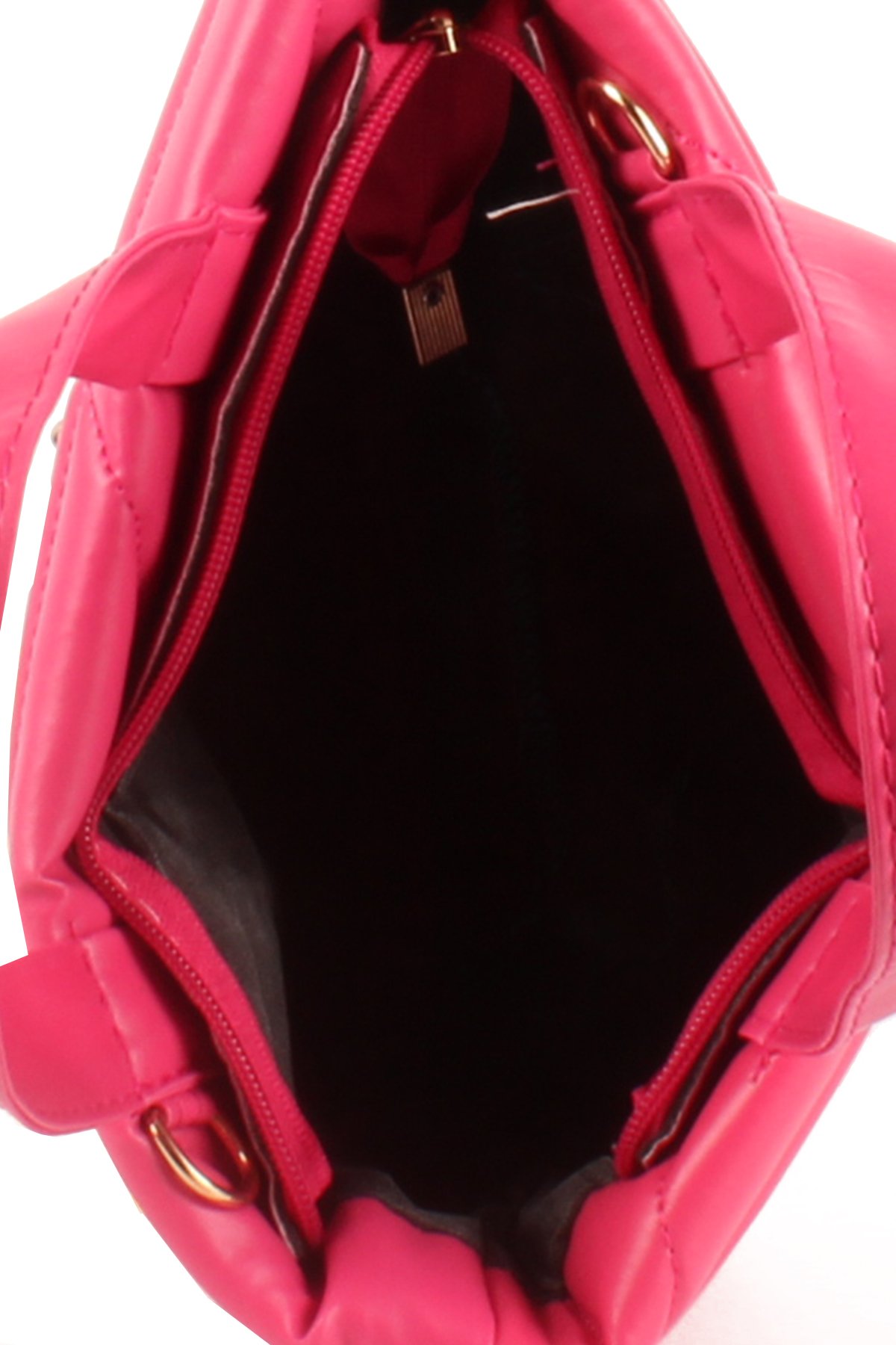 LWE20691-SyhTalhaLuwwe Bag'sKadın Yumuşak Deri Şişme Kapitoneli El ve Omuz Çantası (20691)