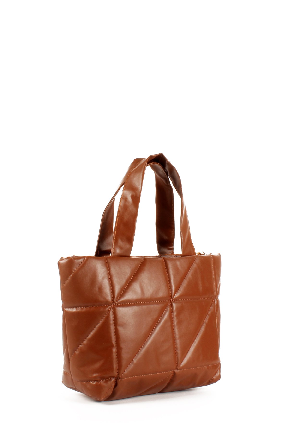 LWE20691-SyhTalhaLuwwe Bag'sKadın Yumuşak Deri Şişme Kapitoneli El ve Omuz Çantası (20691)