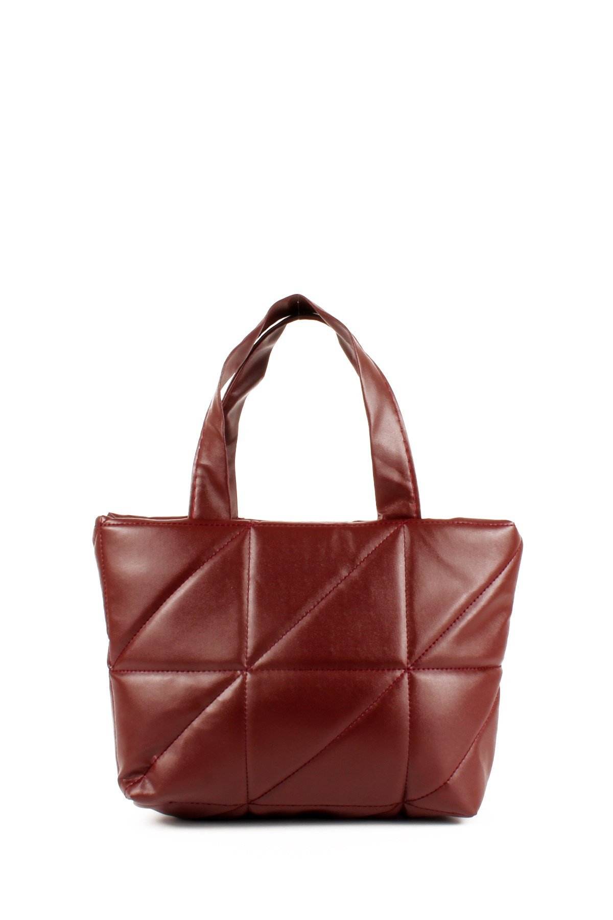 LWE20691-SyhTalhaLuwwe Bag'sKadın Yumuşak Deri Şişme Kapitoneli El ve Omuz Çantası (20691)