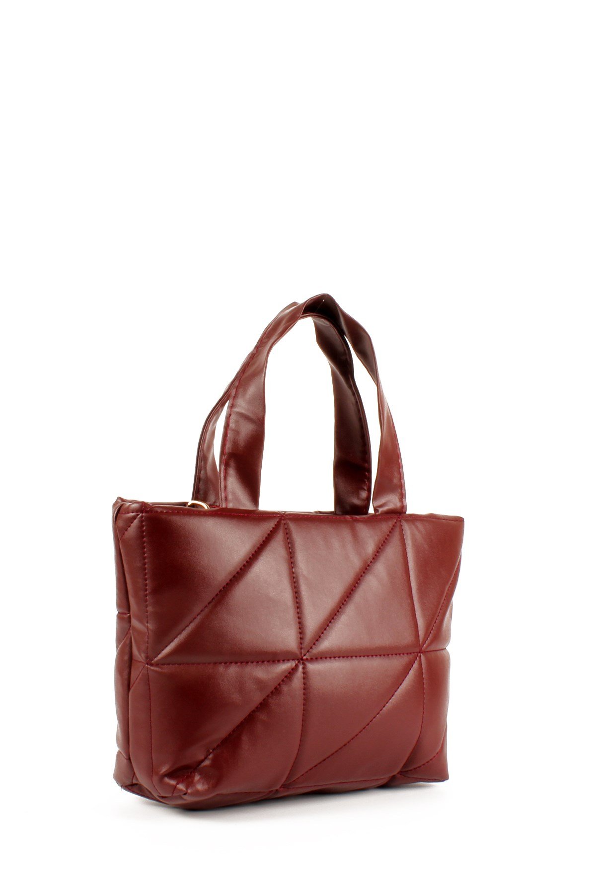 LWE20691-SyhTalhaLuwwe Bag'sKadın Yumuşak Deri Şişme Kapitoneli El ve Omuz Çantası (20691)